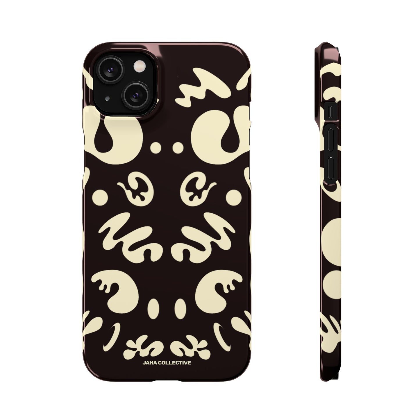 Mirror Work Snap Case - Smoke Signal Black