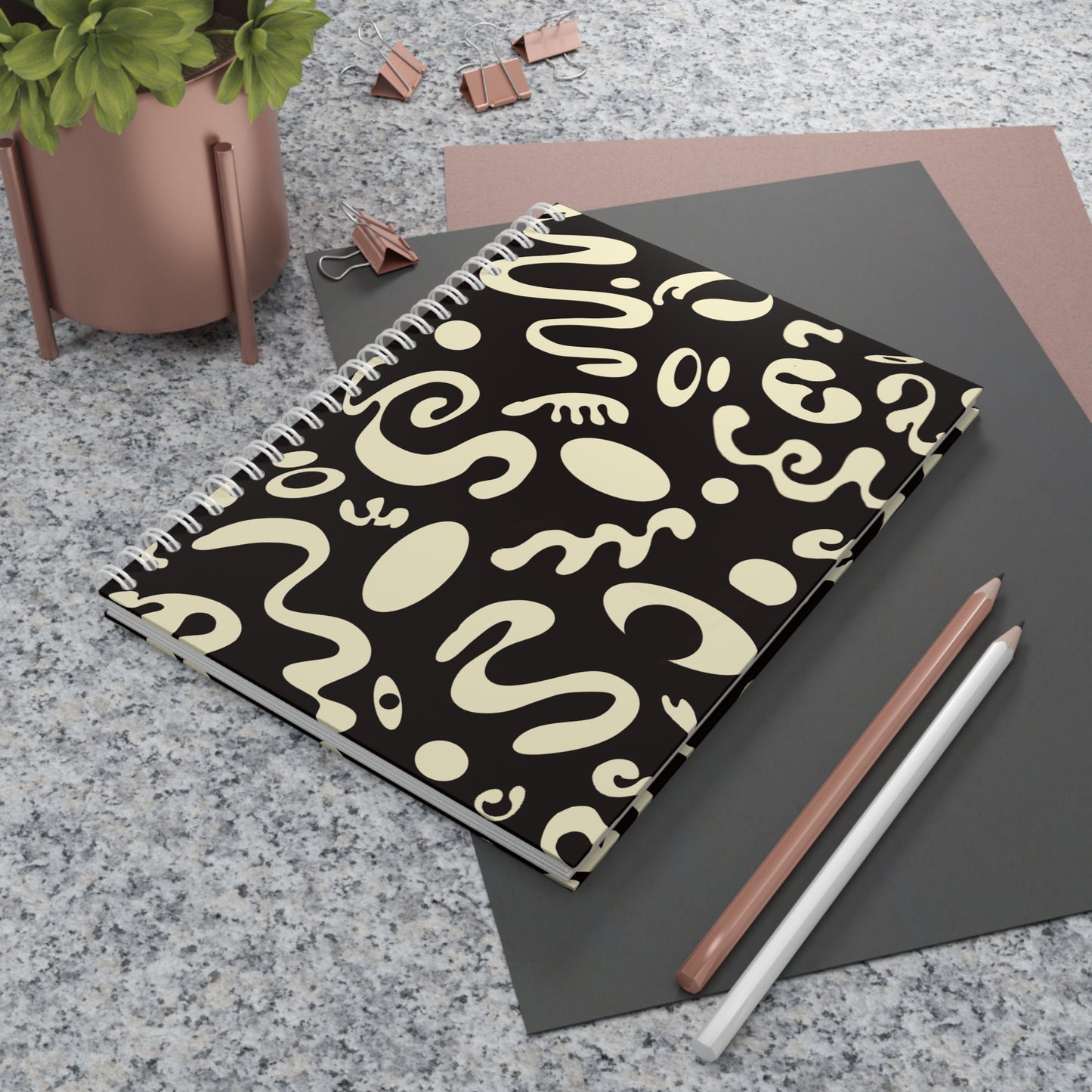 Pure Imagination Spiral Notebook (Wide Ruled) - Smoke Signal
