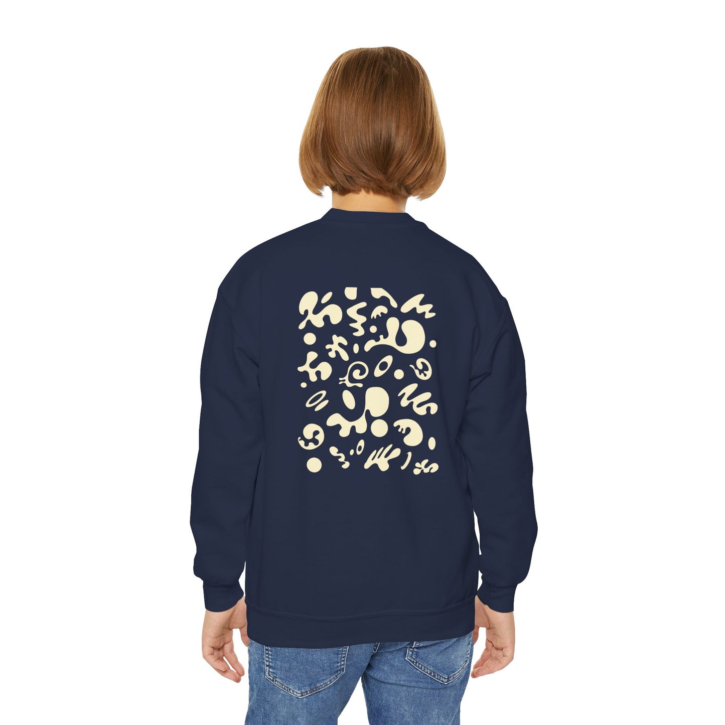 Bright Future Youth Crewneck Sweatshirt - Blank Page