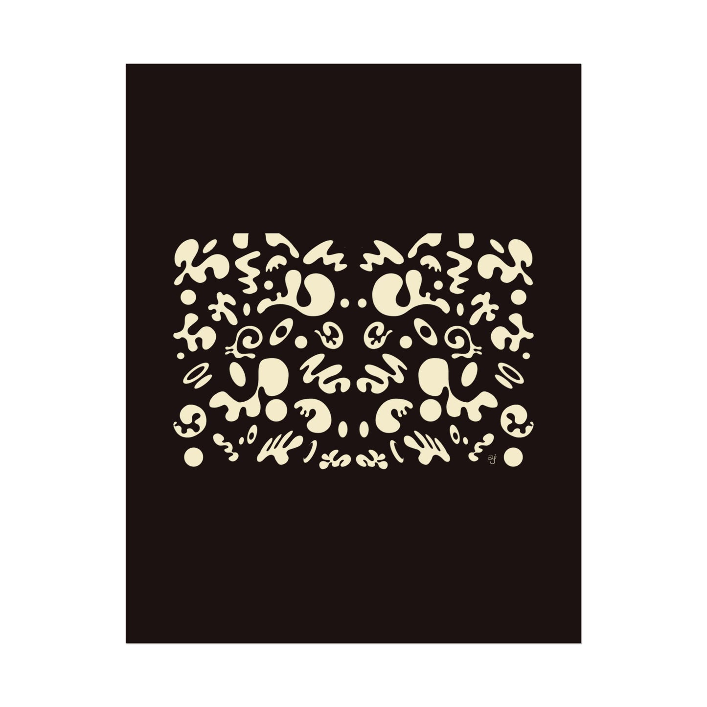 Mirror Work Rolled Poster (Portrait) - Smoke Signal