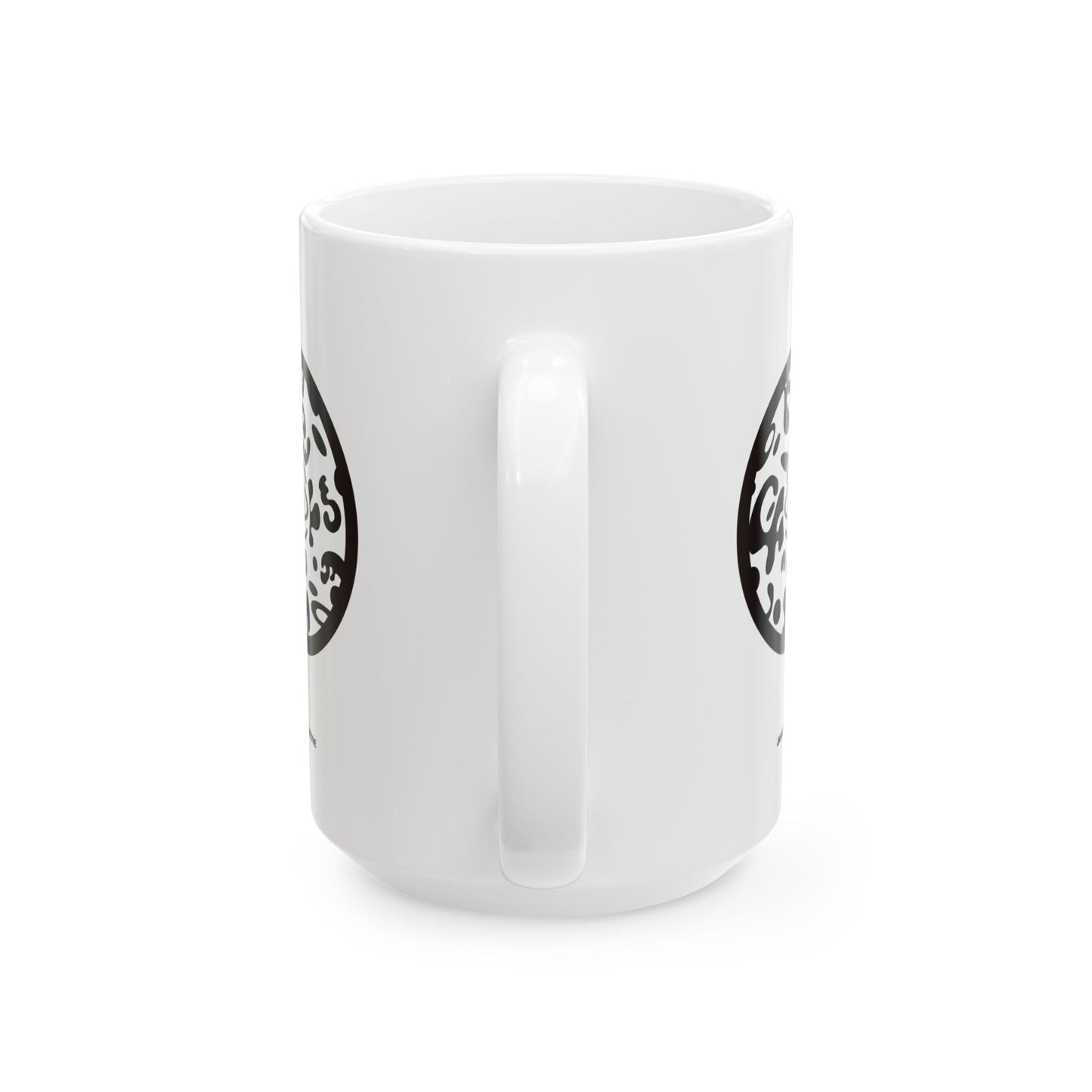 Adorn'd Minimalist Logo White Ceramic Mug