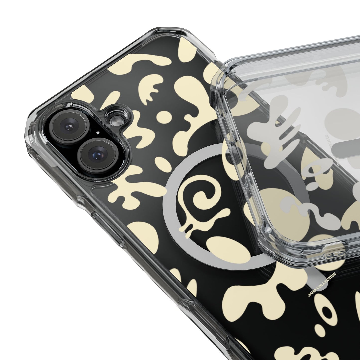 Pure Imagination Clear MagSafe Impact Case - Blank Page White