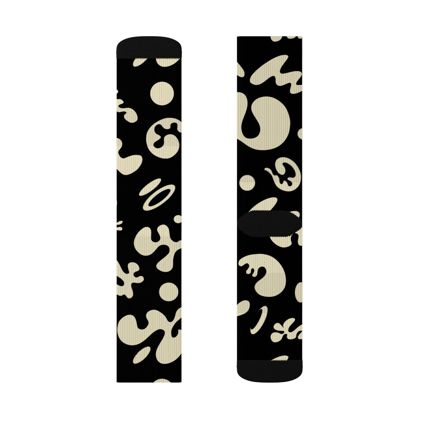 Pure Imagination Print Socks - Smoke Signal Black