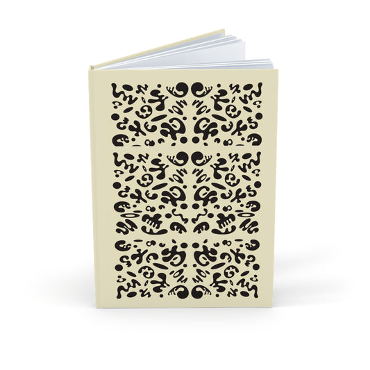 Mirror Work Color Hardcover Journal, A5 (Ruled or Blank) - Blank Page White