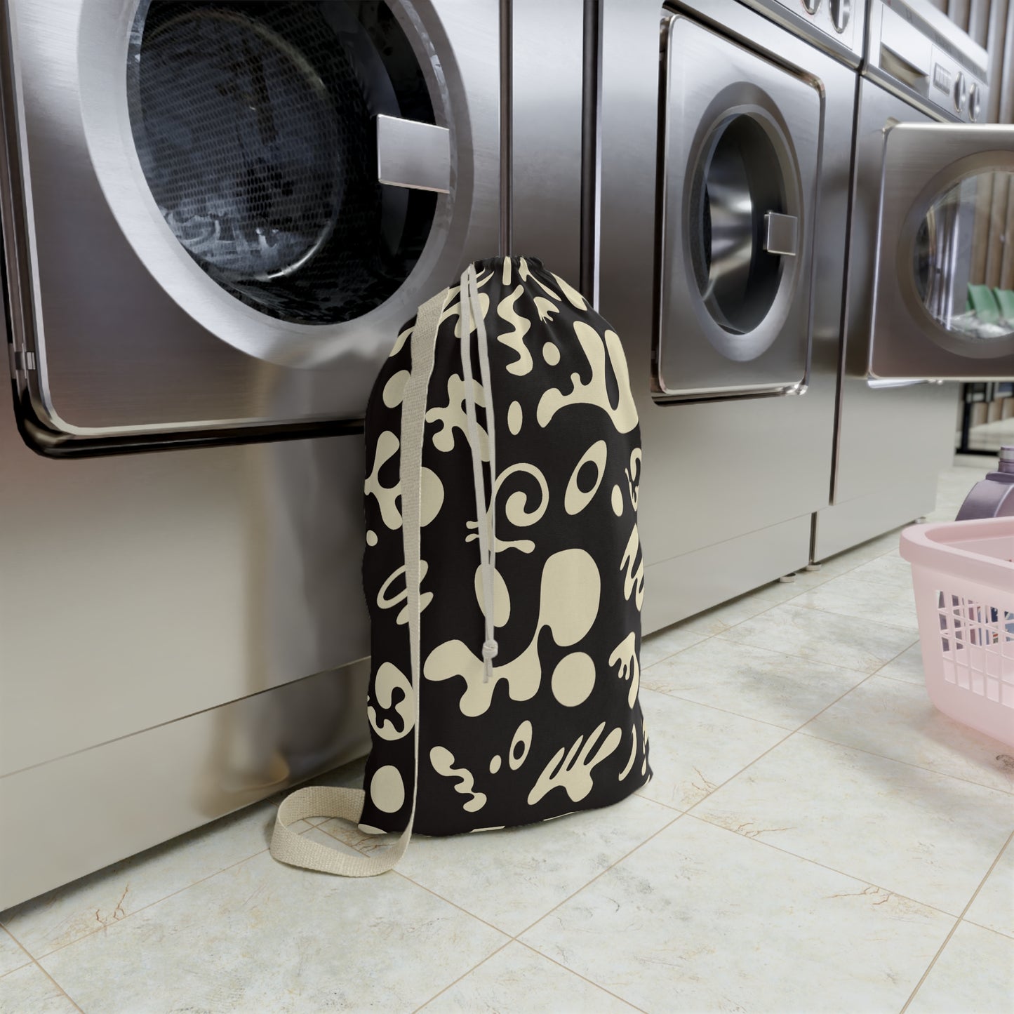 Pure Imagination Laundry Bag - Smoke Signal Black