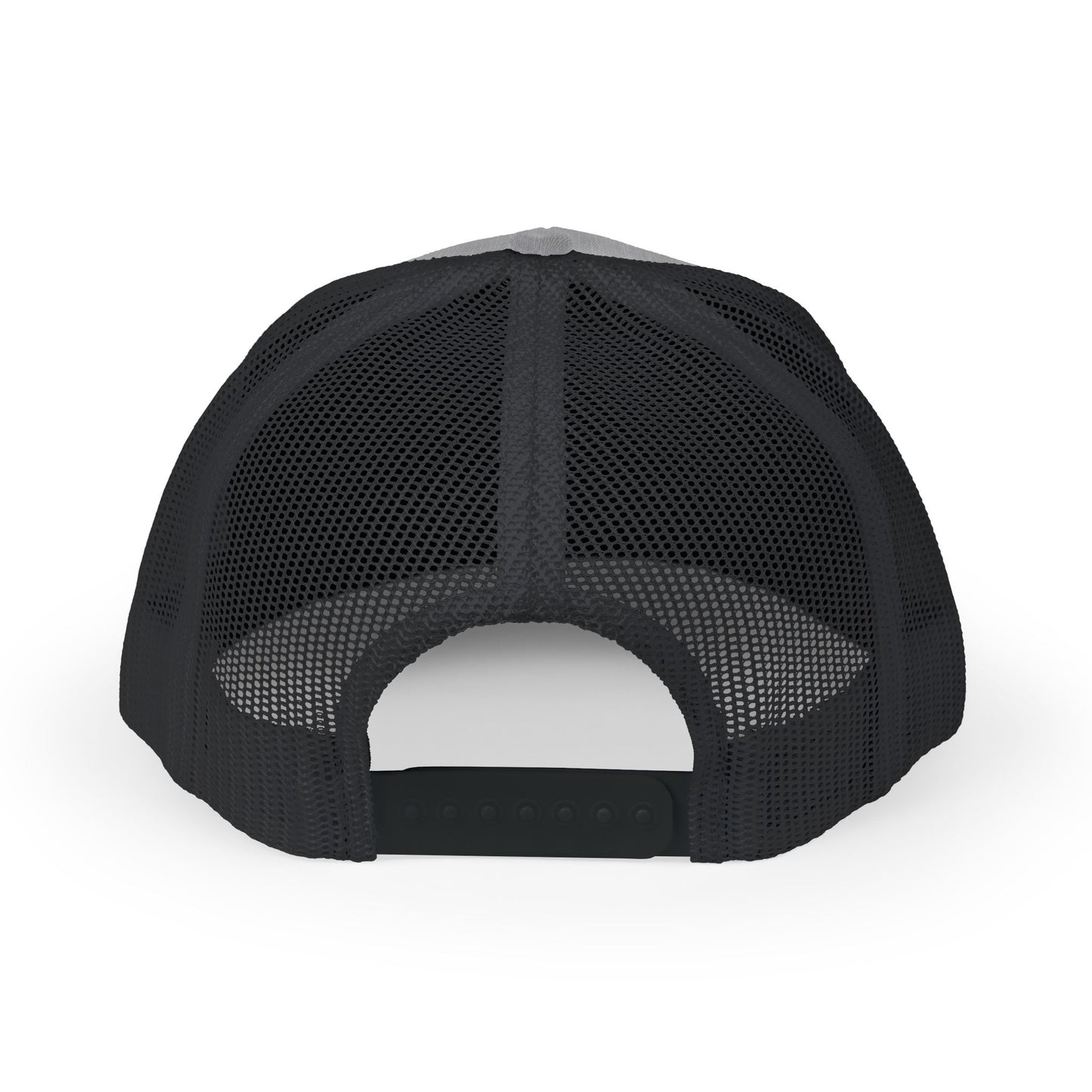 Adorn'd Logo Embroidered Retro Trucker Hat - Starlight White