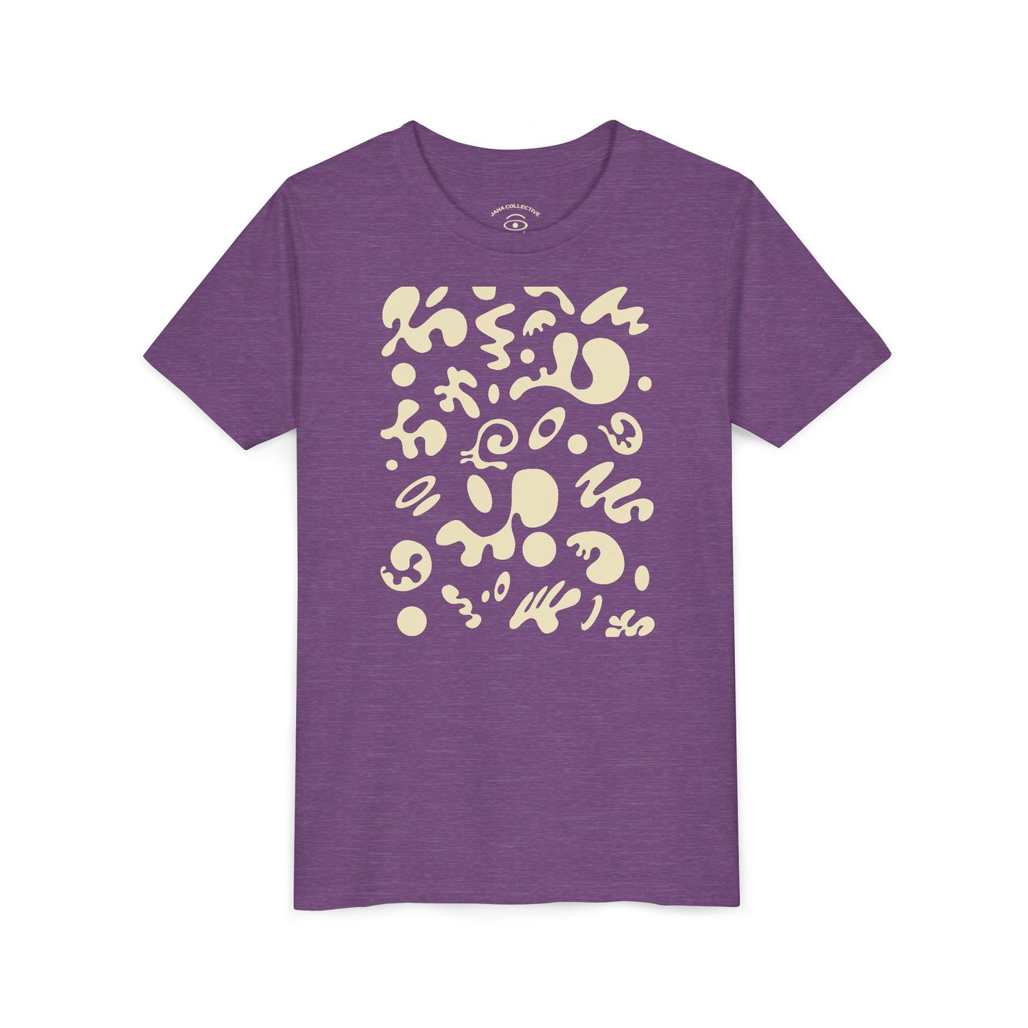Bright Future Youth Jersey Short Sleeve Tee - Blank Page White