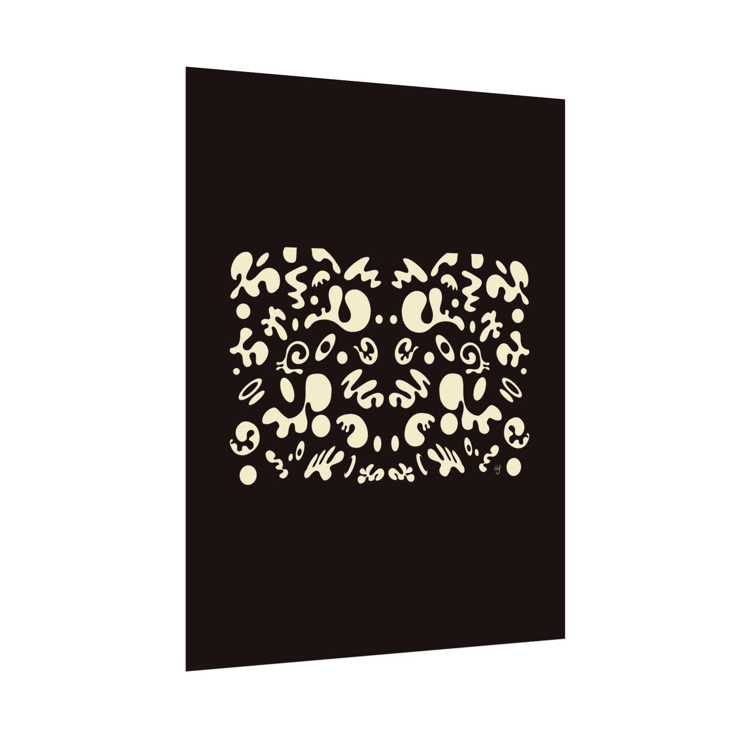 Mirror Work Rolled Poster (Portrait) - Smoke Signal