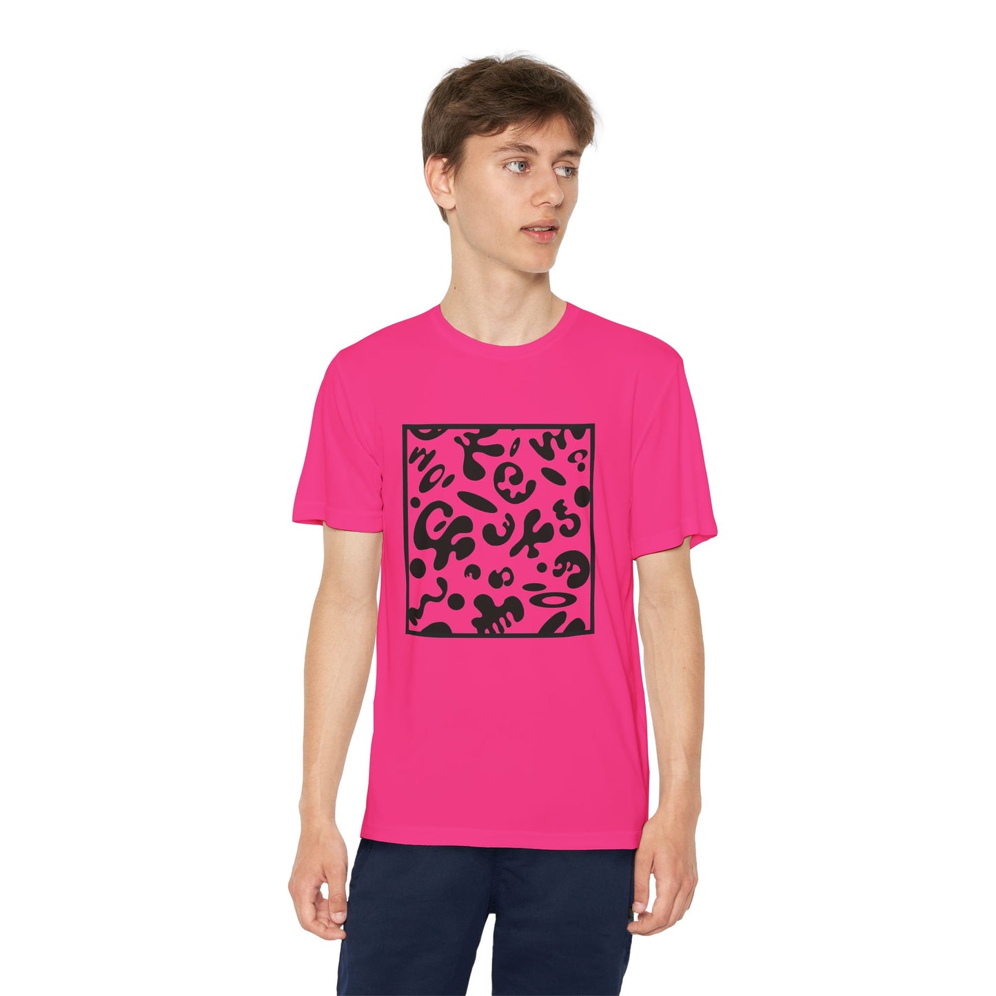 Adorn'd Youth Competitor Graphic Tee - Smoke Signal Black