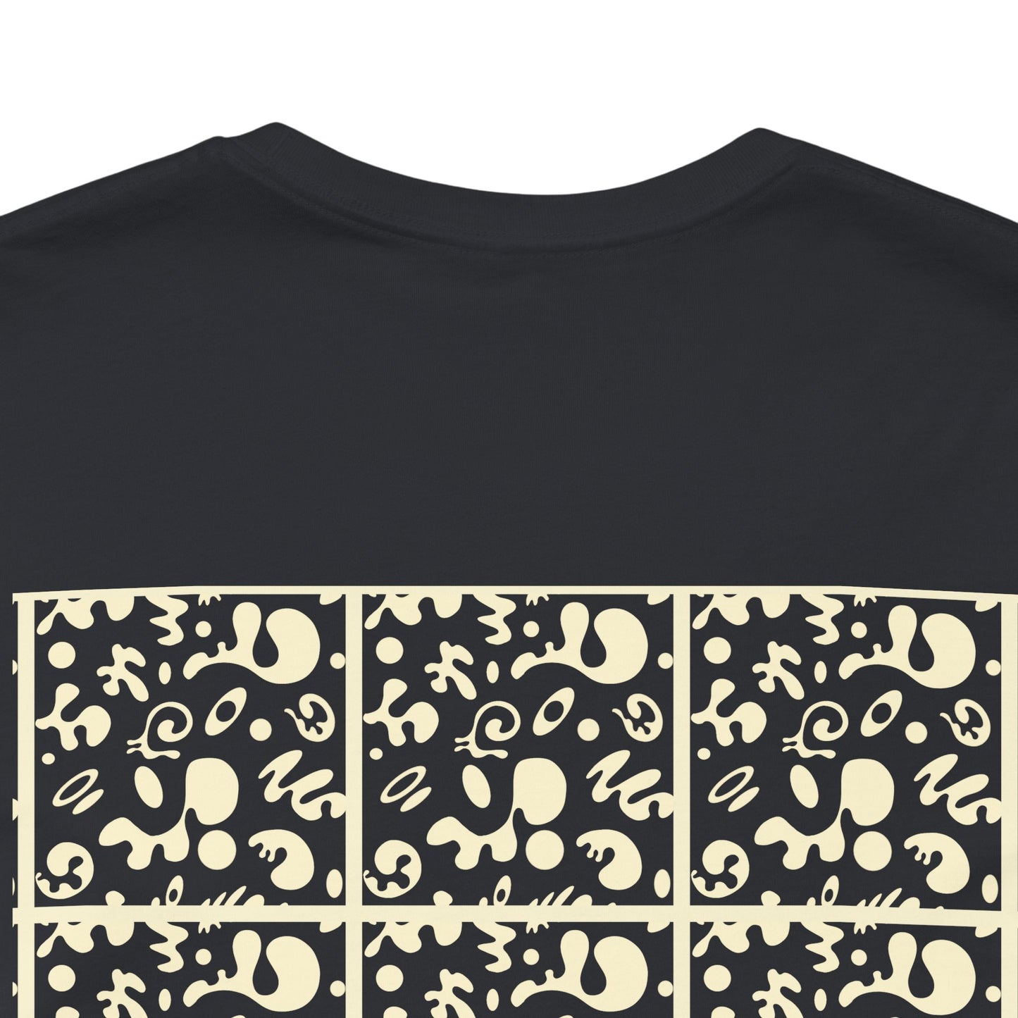 Adorn'd Unisex Jersey Short Sleeve Tee - Blank Page White Print