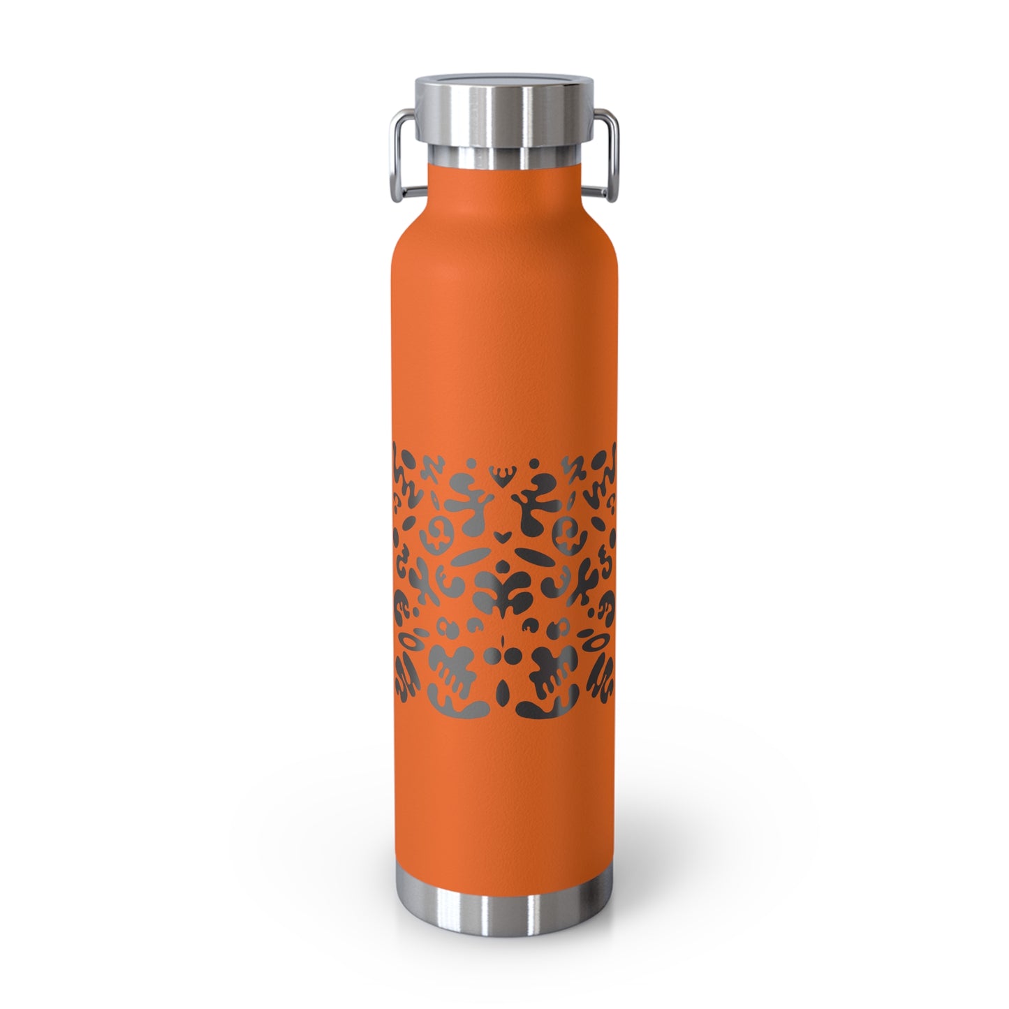 Mirror Work Copper Vacuum Insulated Water Bottle (22oz) - Smoke Signal Black