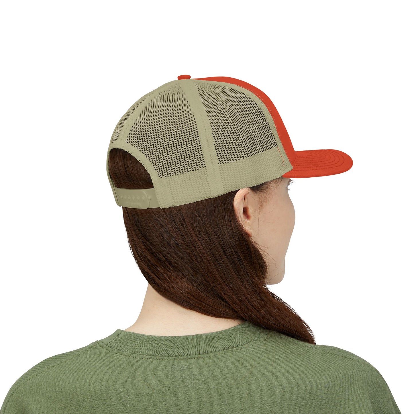Adorn'd Logo Embroidered Retro Trucker Hat - Smoke Signal Black