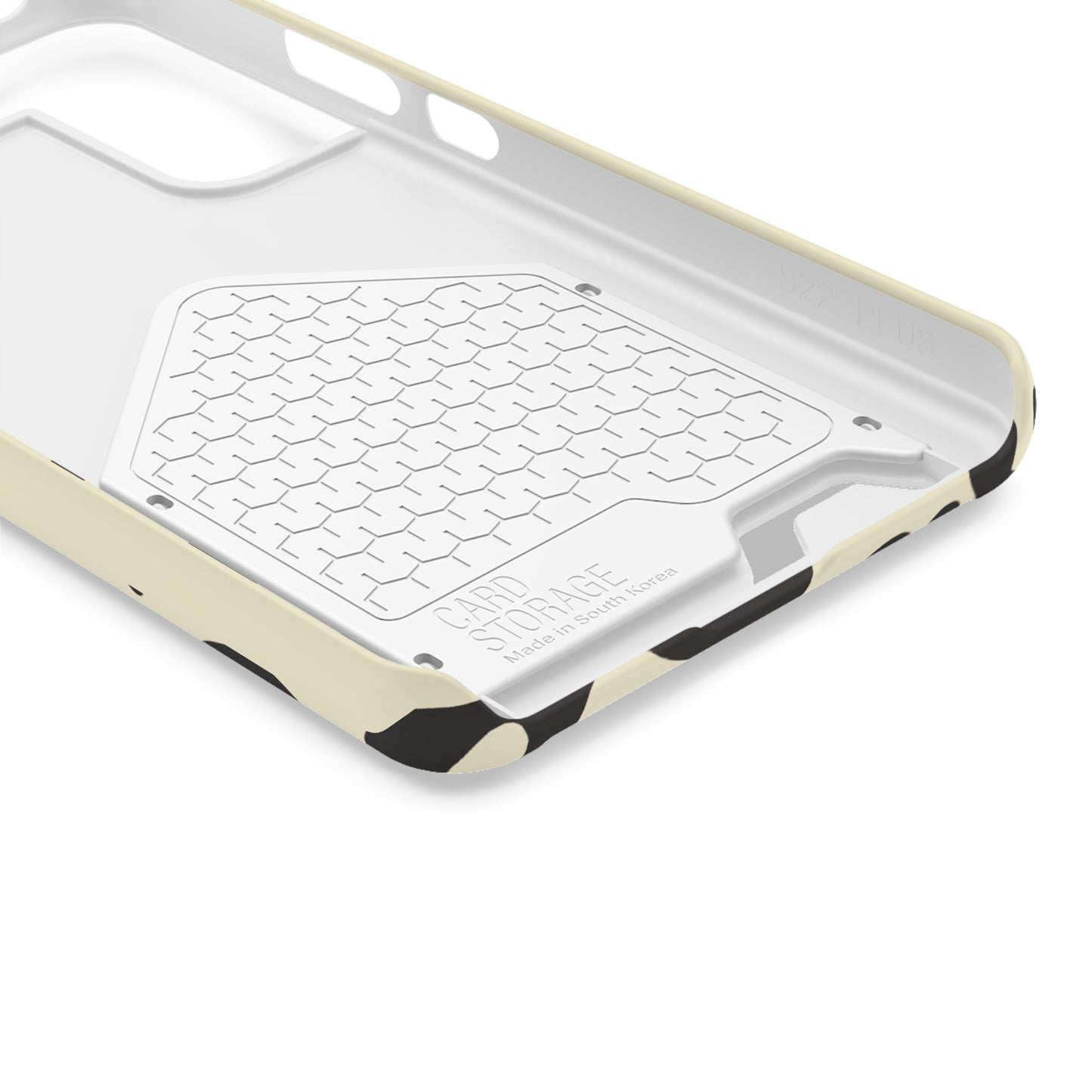 Pure Imagination Phone Case w Card Holder - Blank Page White