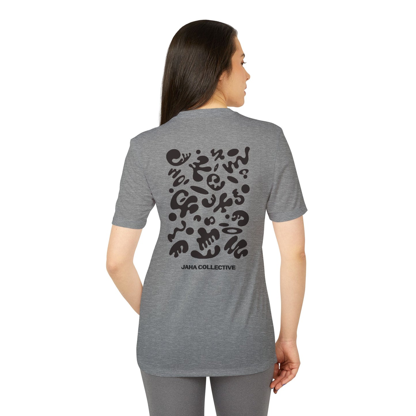 Pure Imagination Adidas Unisex Sport T-Shirt - Smoke Signal Black