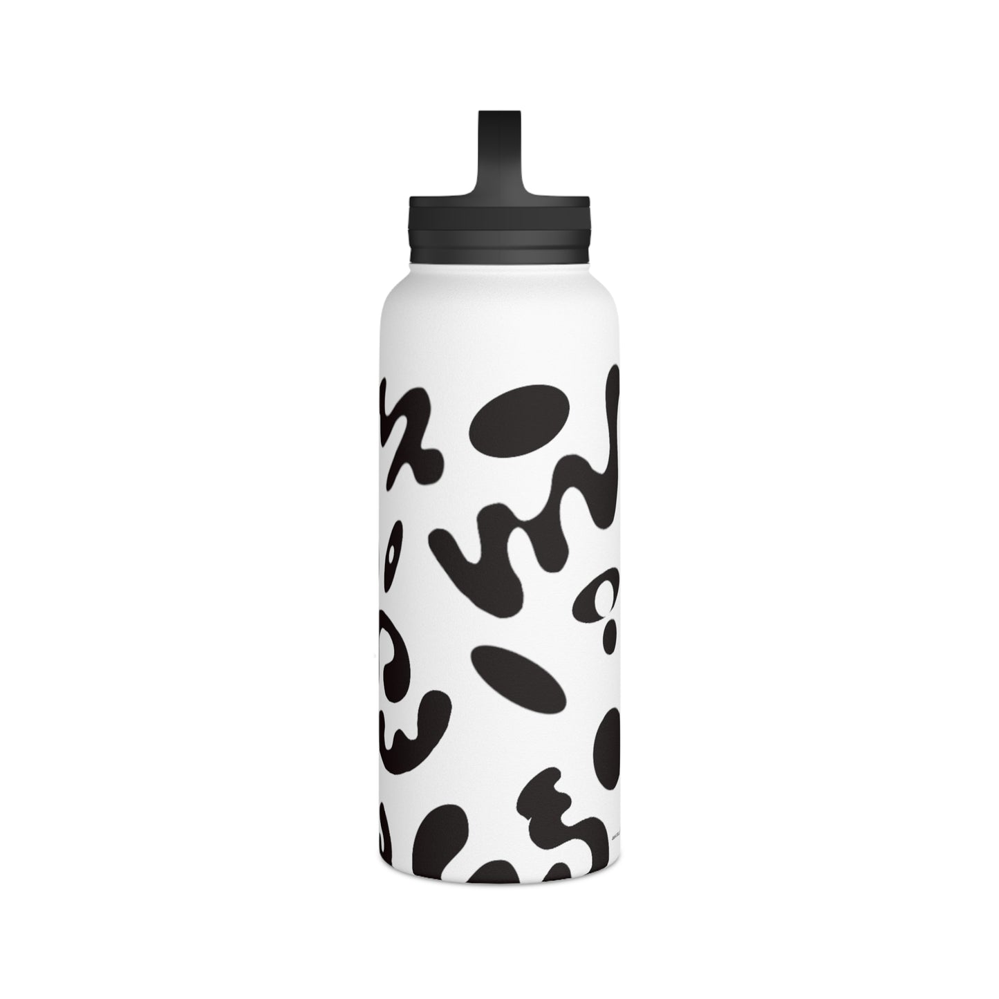 Nourish'd Stainless Steel Water Bottle (Handle Lid)