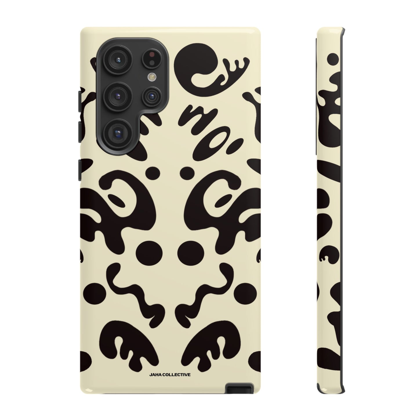 Mirror Work Tough Case (Samsung) - Blank Page White