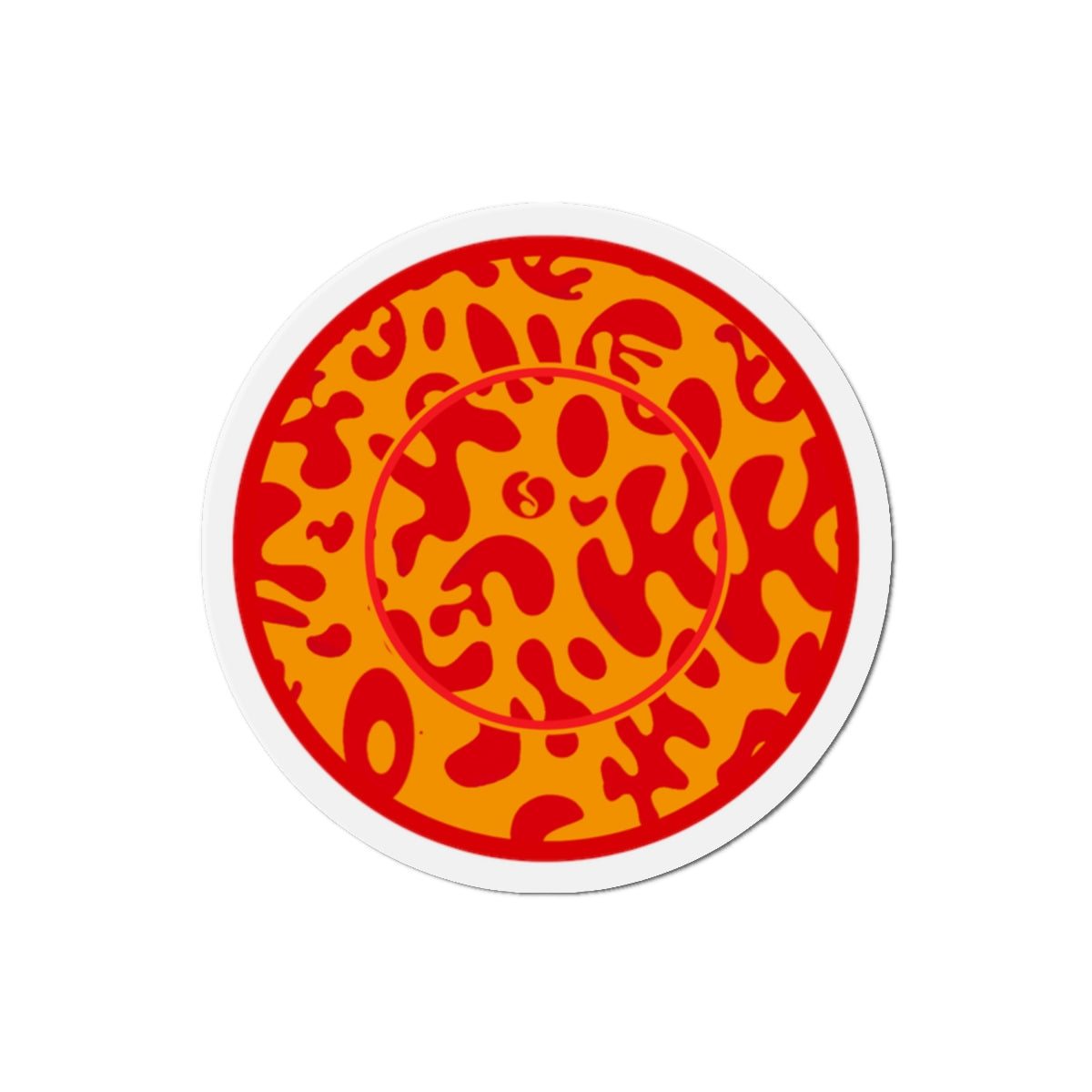 Adorn'd Color Die Cut Magnet - Heat Theory