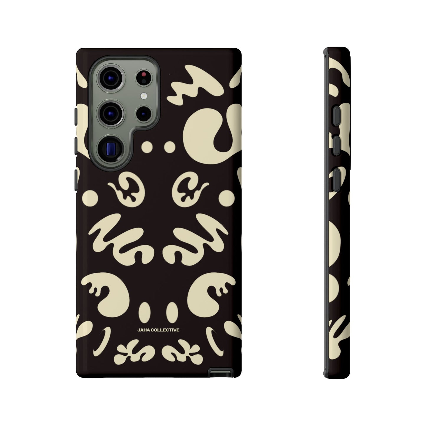 Mirror Work Tough Case (Samsung) - Smoke Signal Black
