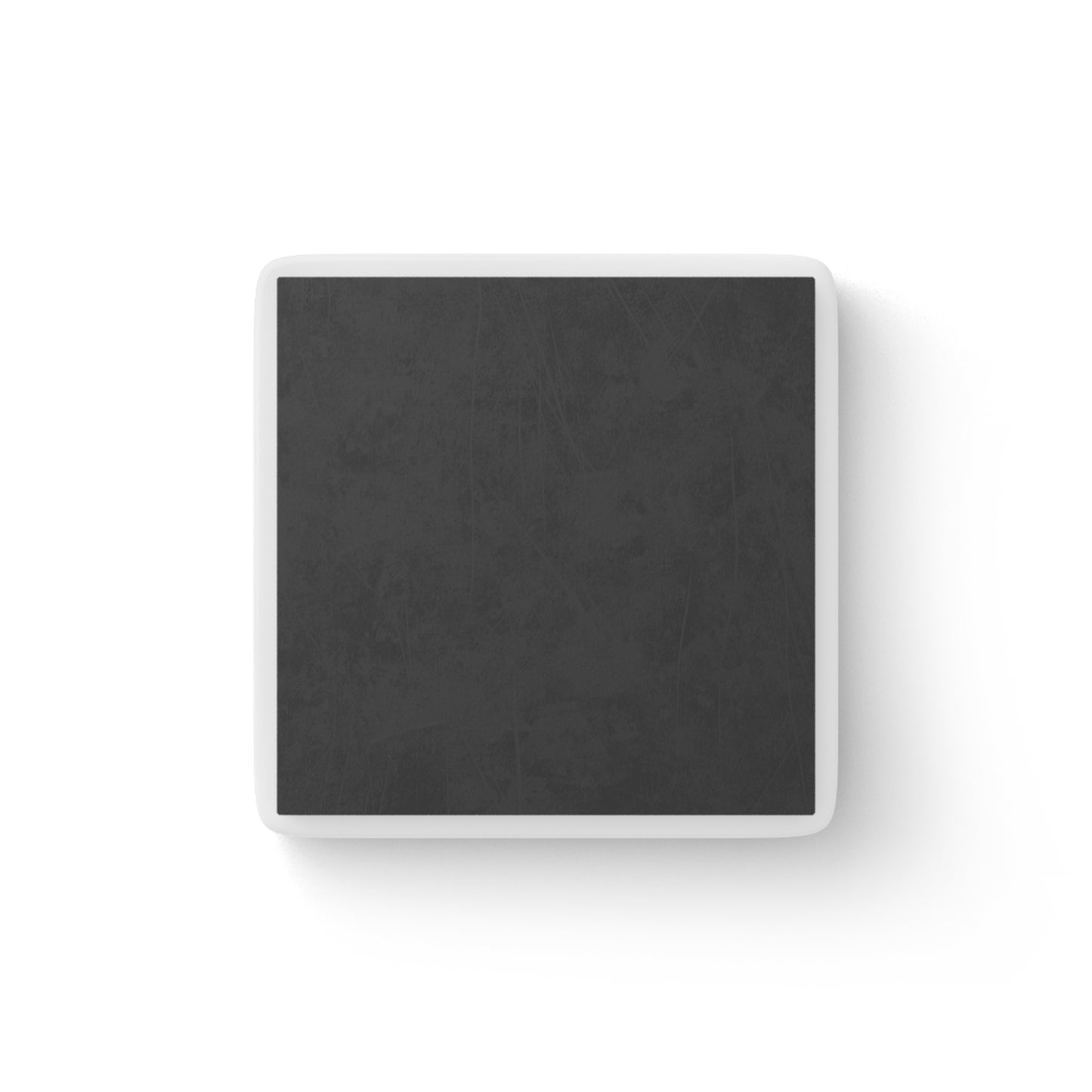 Jaha Logo Square Porcelain Magnet - Blank Page White