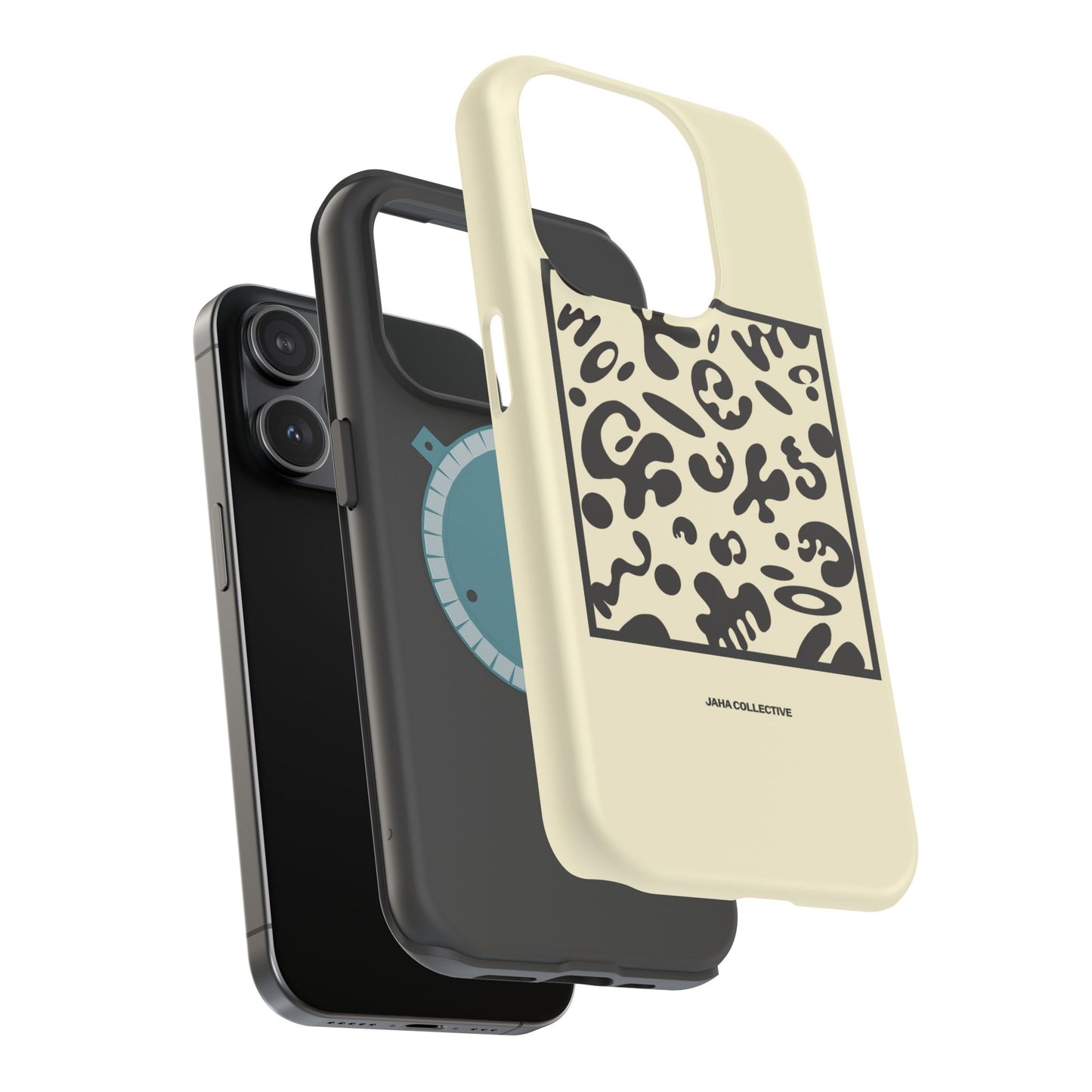 Adorn'd Minimalist Square MagSafe Tough Case - Blank Page