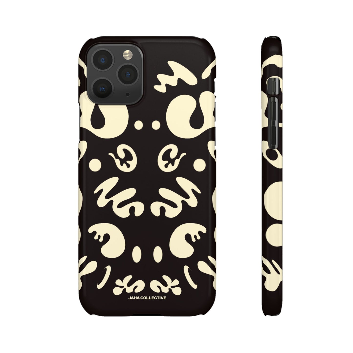 Mirror Work Snap Case - Smoke Signal Black
