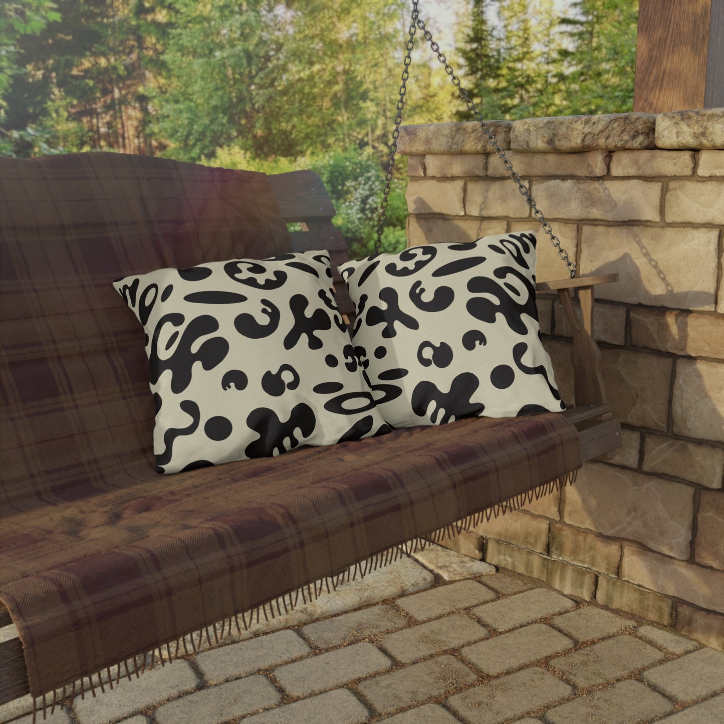 Pure Imagination Outdoor Pillows - Blank Page White