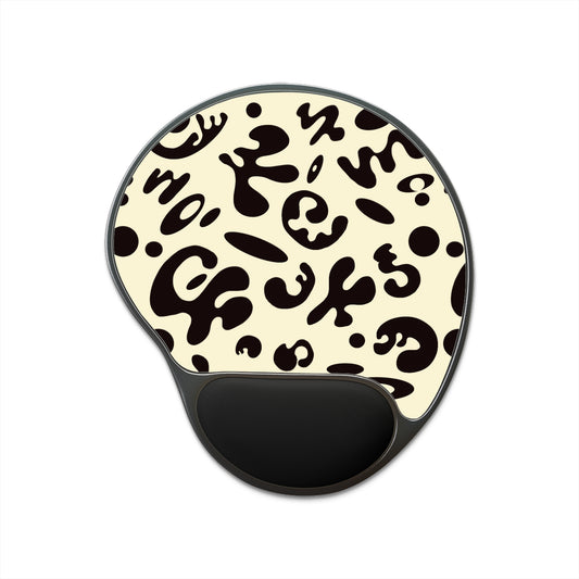 Pure Imagination Mouse Pad w Wrist Rest - Blank Page White