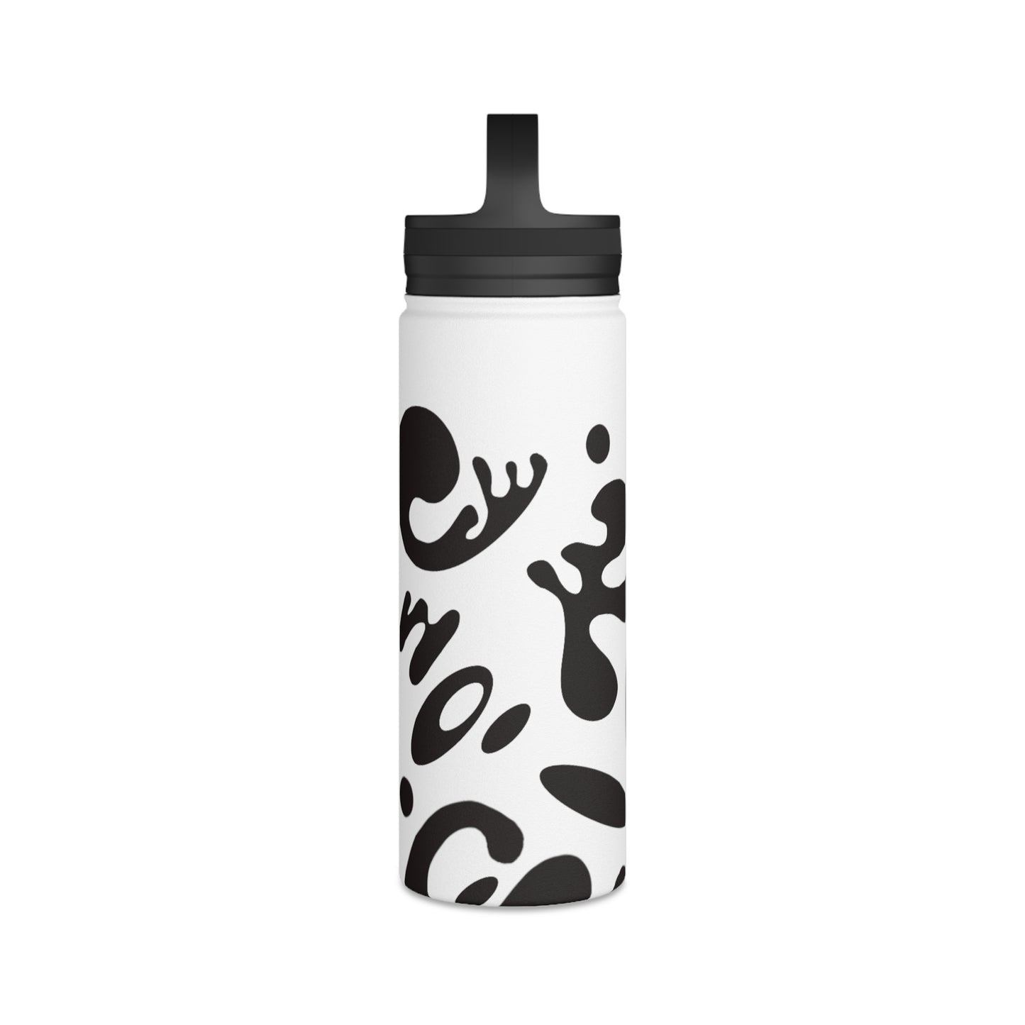 Nourish'd Stainless Steel Water Bottle (Handle Lid)