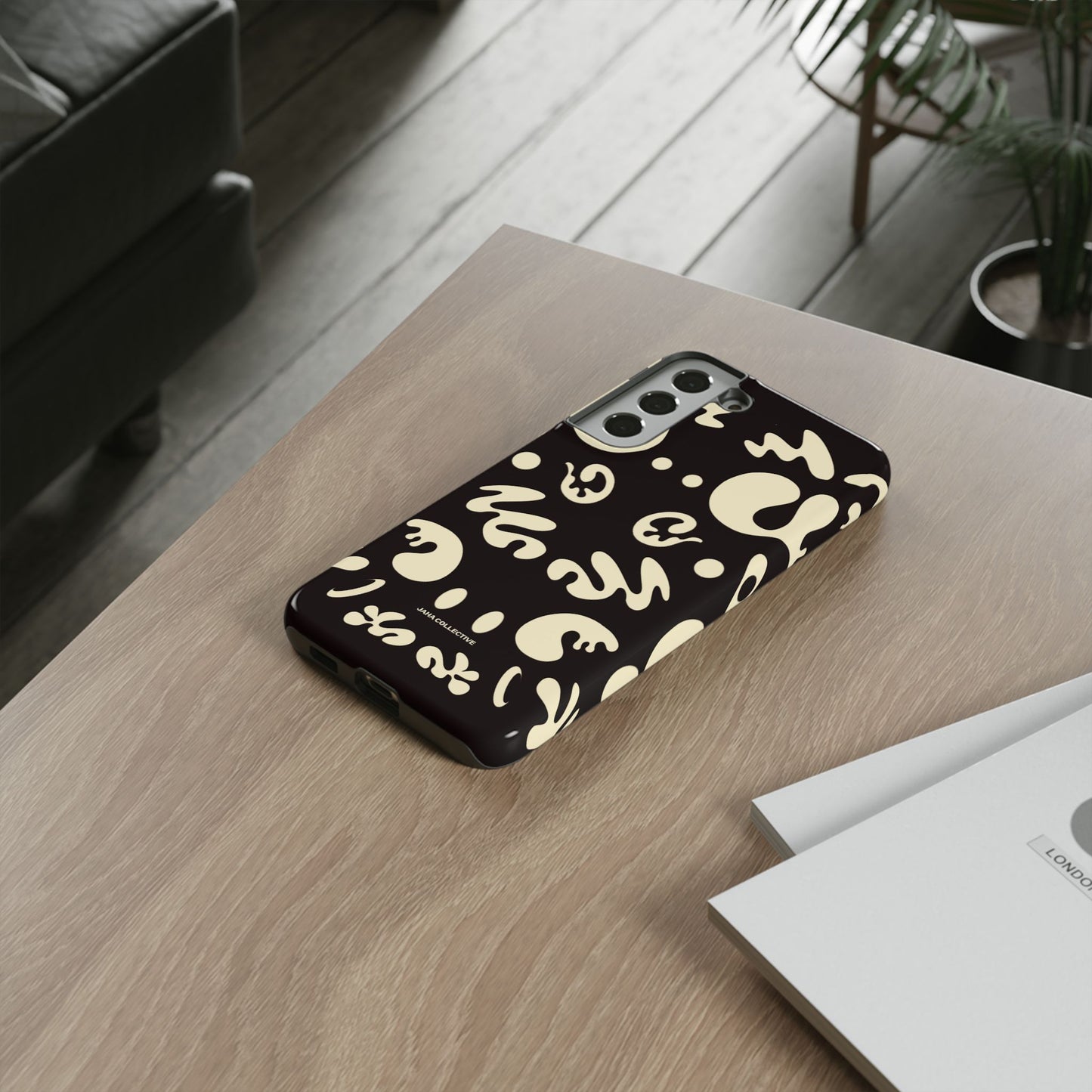 Mirror Work Tough Case (Samsung) - Smoke Signal Black