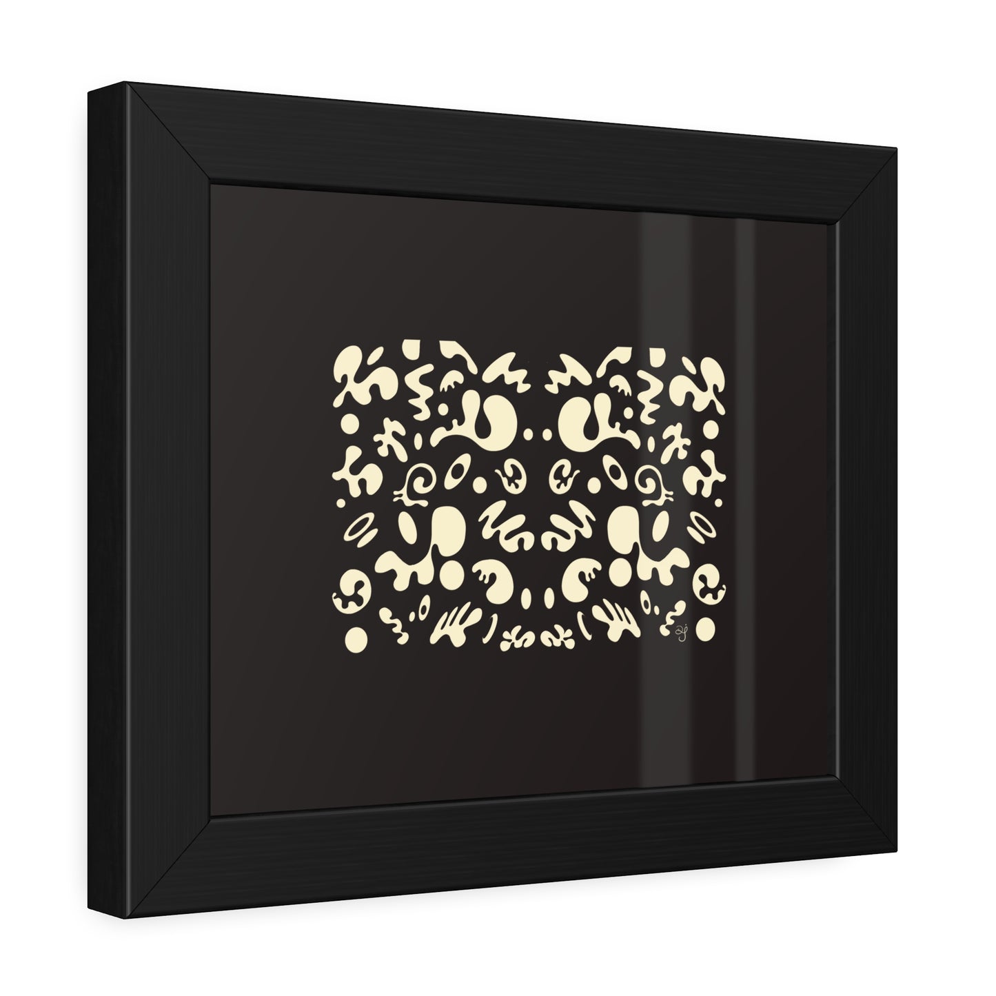 Mirror Work Framed Rolled Poster - Smoke Signal