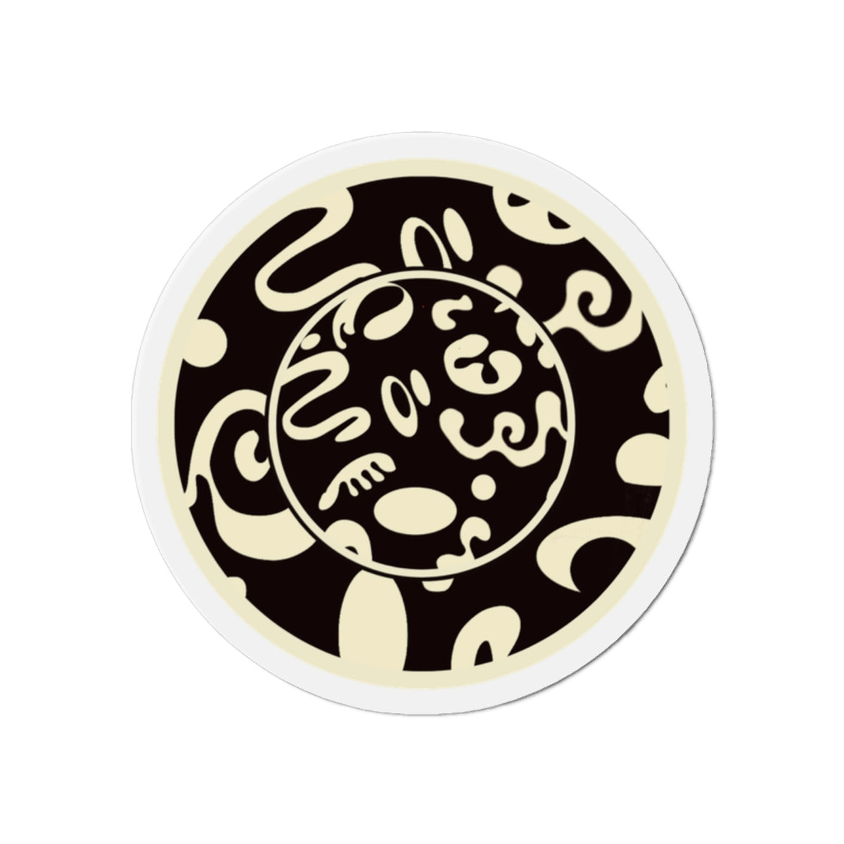 Adorn'd Color Die Cut Magnet - Smoke Signal