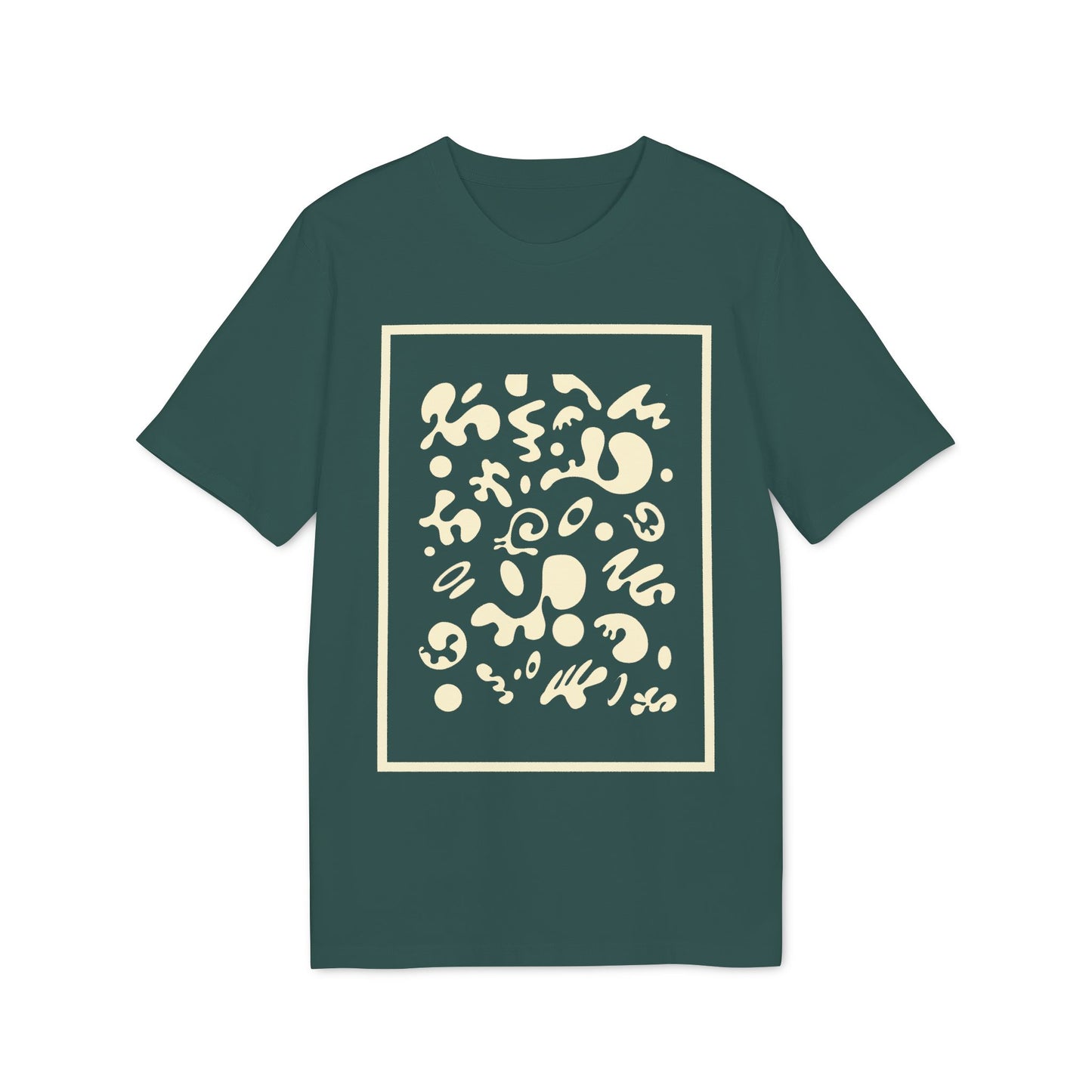 Deep Dream Unisex T-shirt - Blank Page White