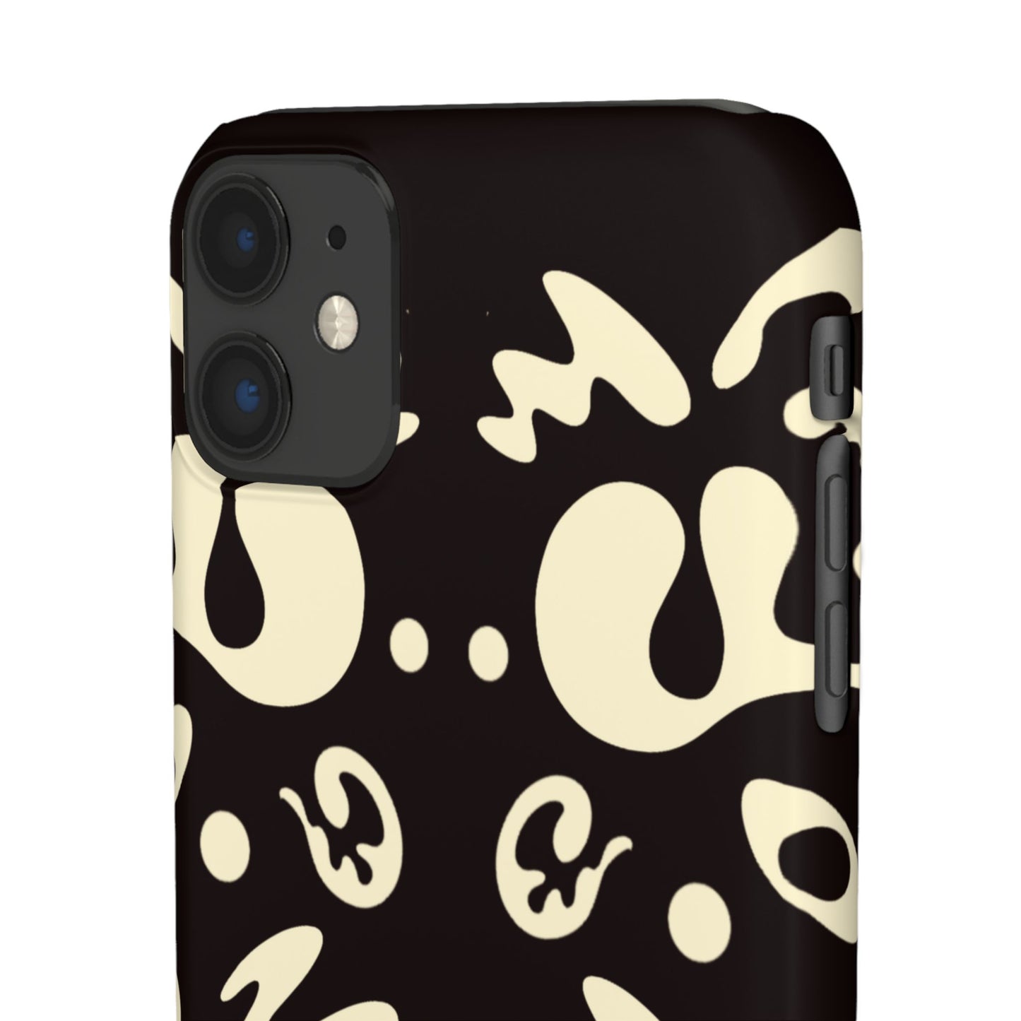 Mirror Work Snap Case - Smoke Signal Black