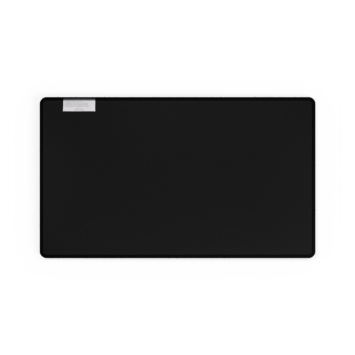 Mirror Work Desk Mats - Smoke Signal Black