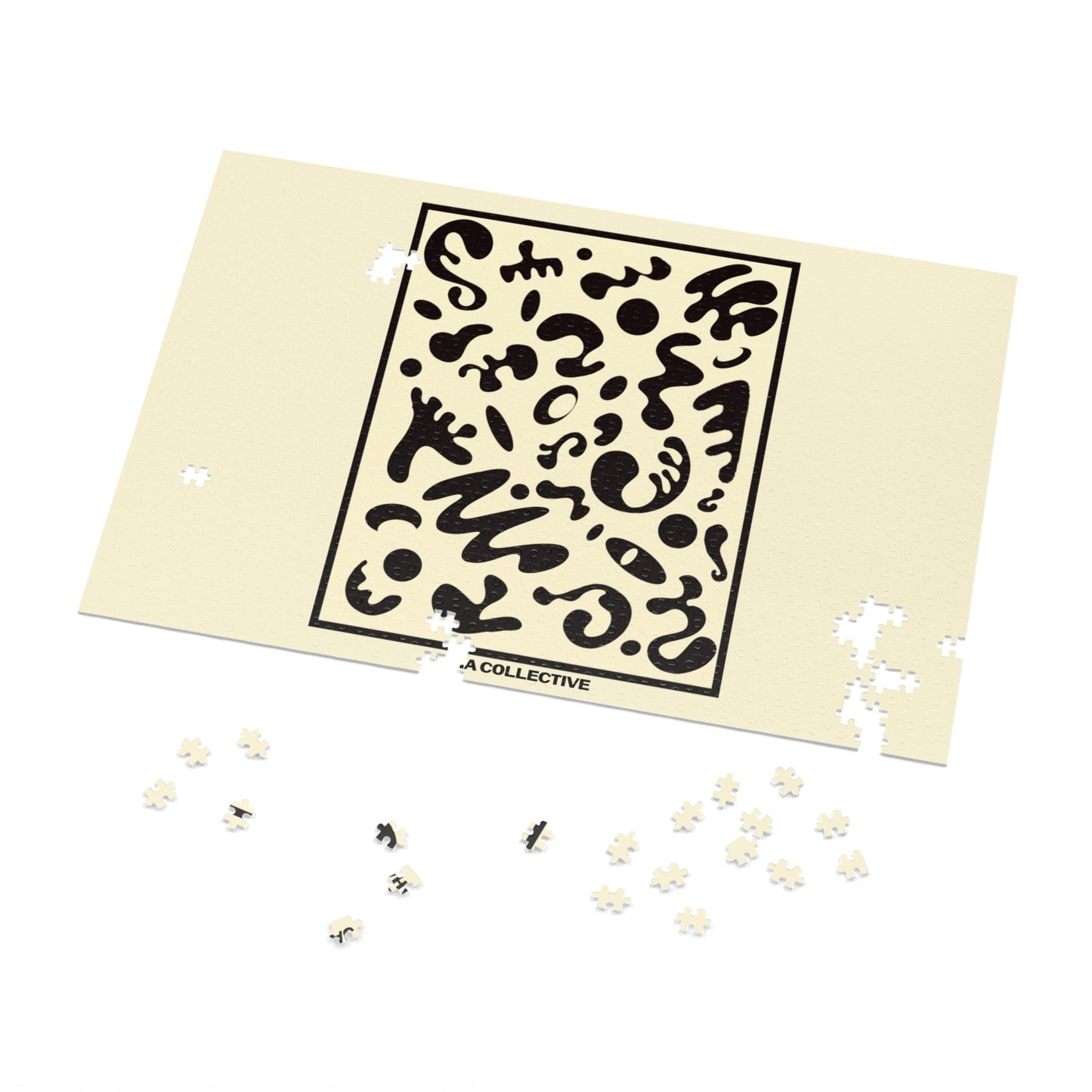 Deep Dream Jigsaw Puzzle w Tin Case - Blank Page
