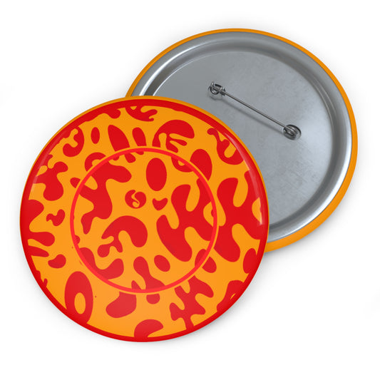 Adorn'd Color Pin Button - Heat Theory