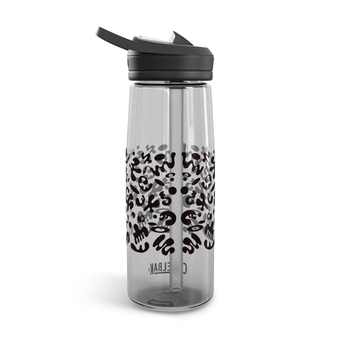 Mirror Work CamelBak Eddy® Water Bottle (20oz or 25oz) - Smoke Signal Black