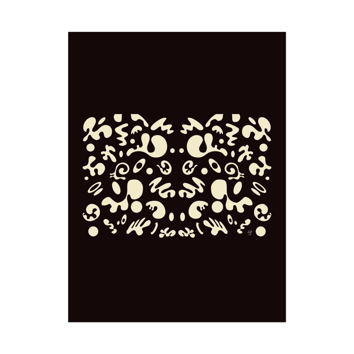 Mirror Work Rolled Poster (Portrait) - Smoke Signal