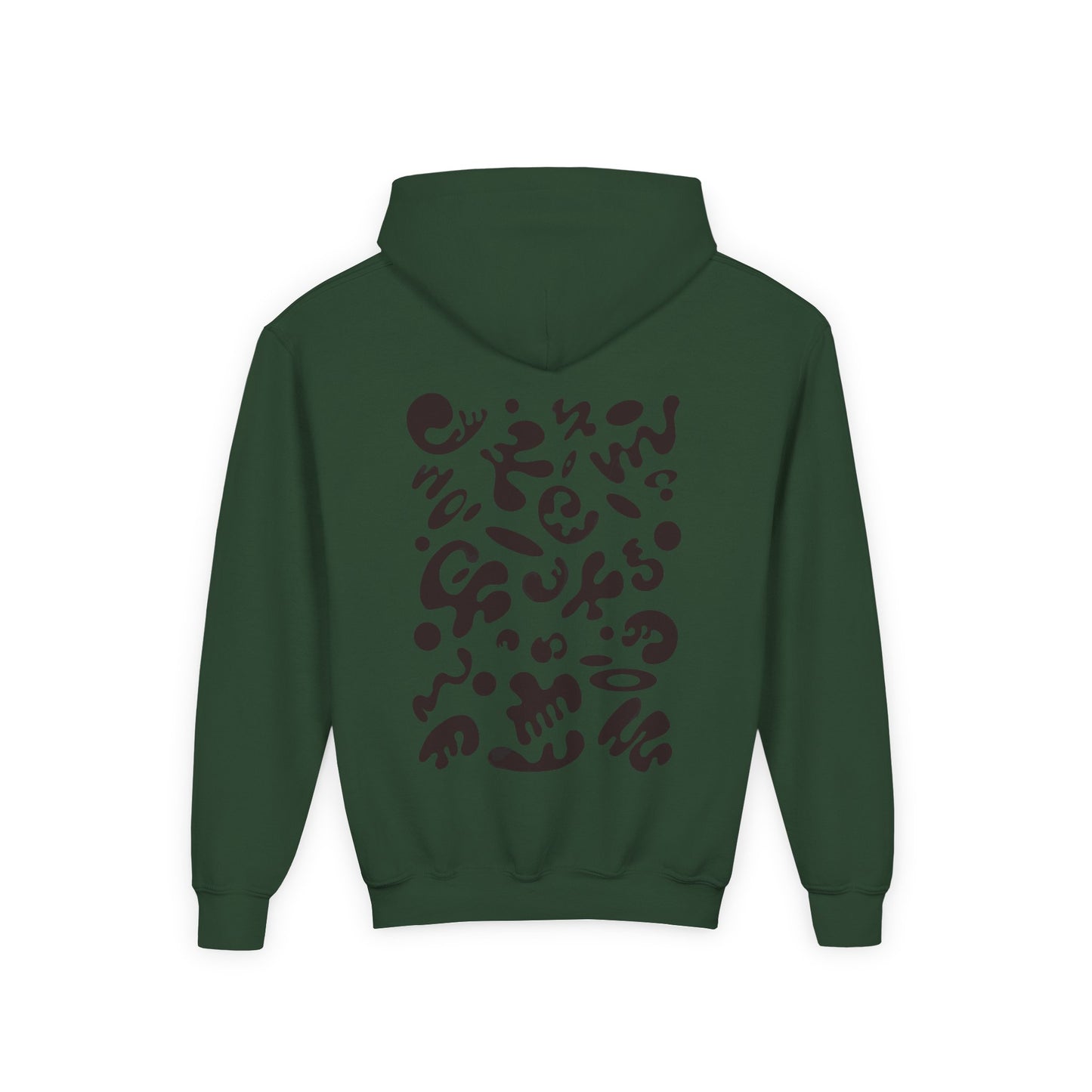 Bright Future Youth Heavy Blend Hooded Sweatshirt - Smoke Signal