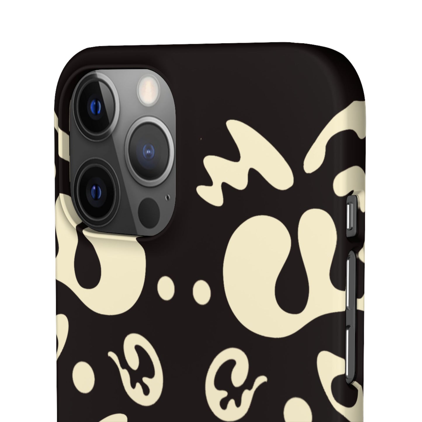 Mirror Work Snap Case - Smoke Signal Black