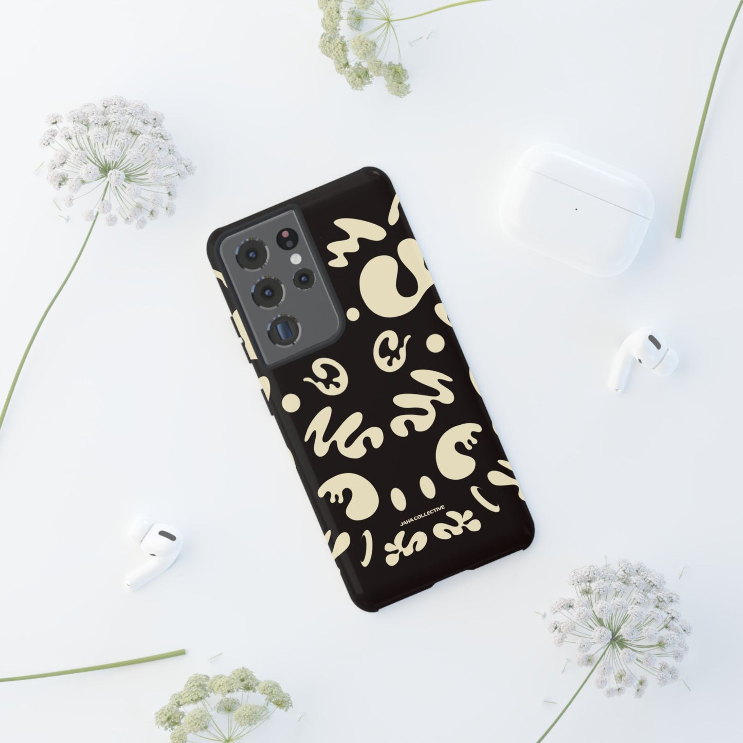 Mirror Work Tough Case (Samsung) - Smoke Signal Black