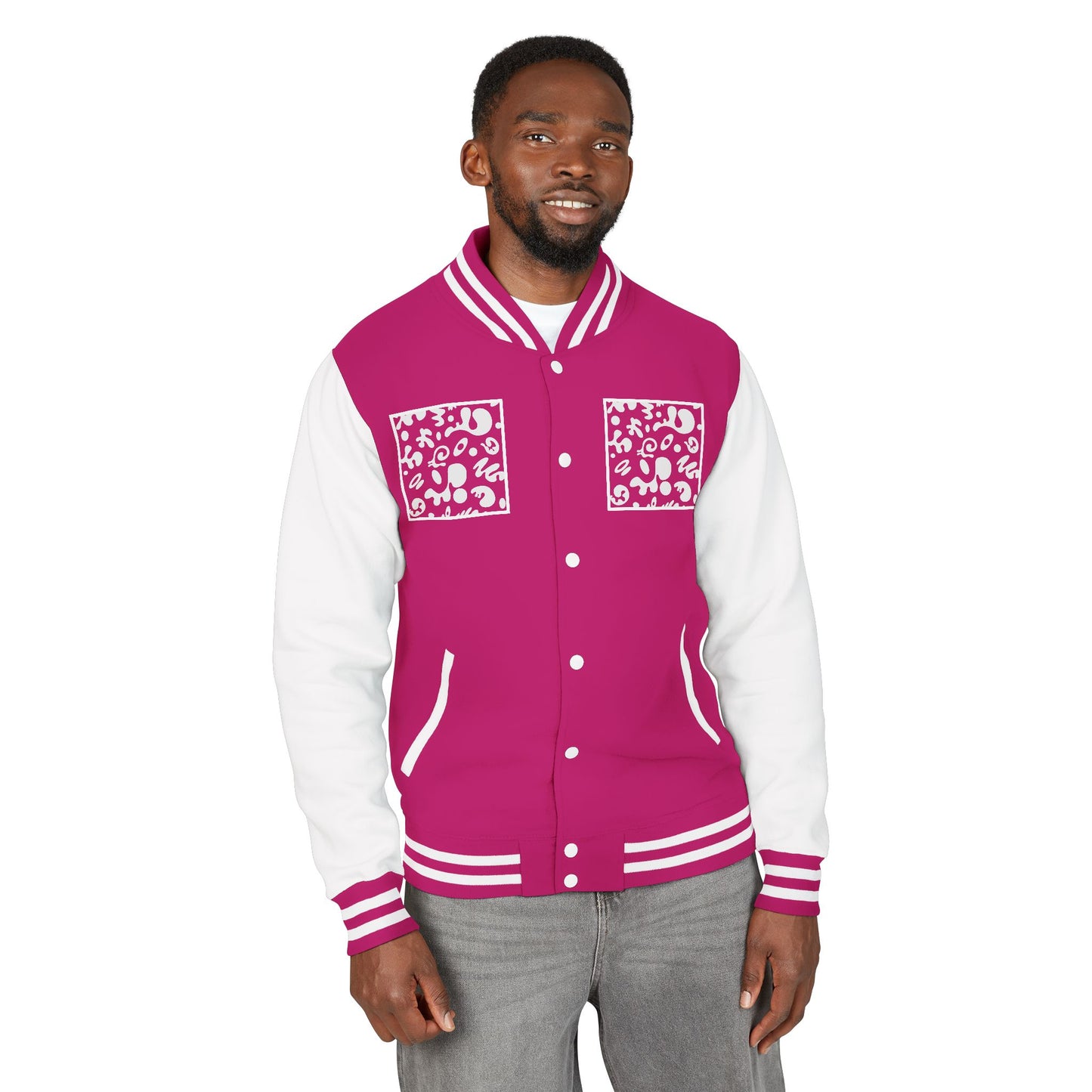 Pure Imagination Unisex Heavyweight Letterman Jacket