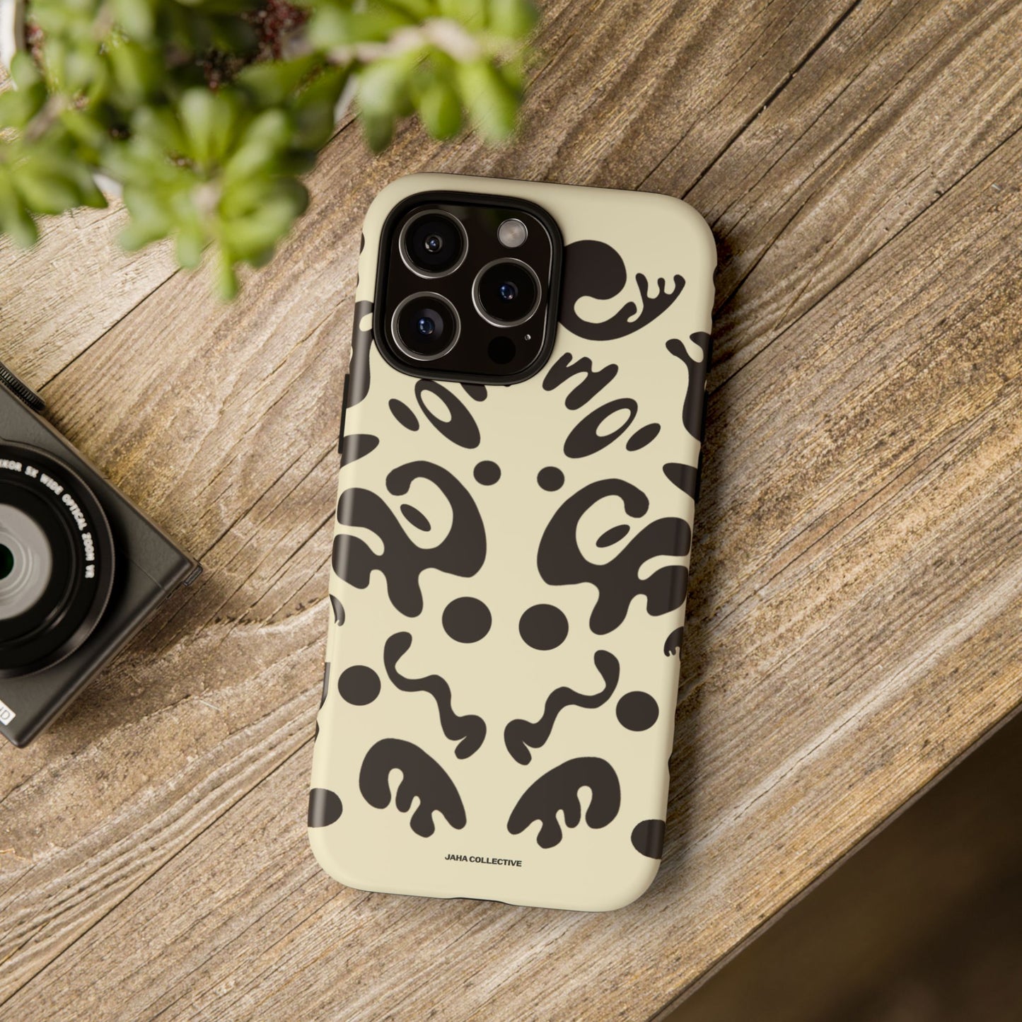 Mirror Work Tough Case (iPhone) - Blank Page White