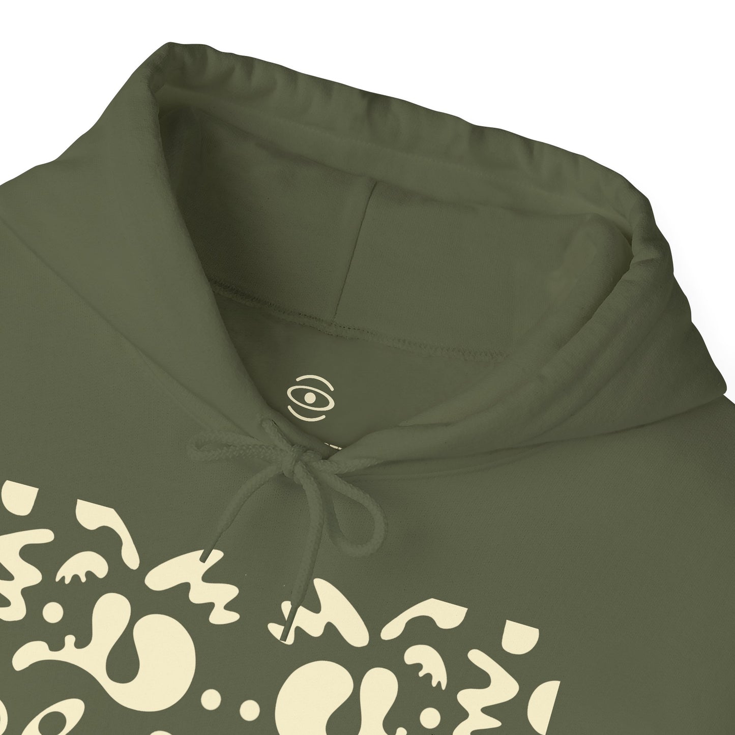 Mirror Work Unisex Heavy Blend™ Hooded Sweatshirt - Blank Page White Print