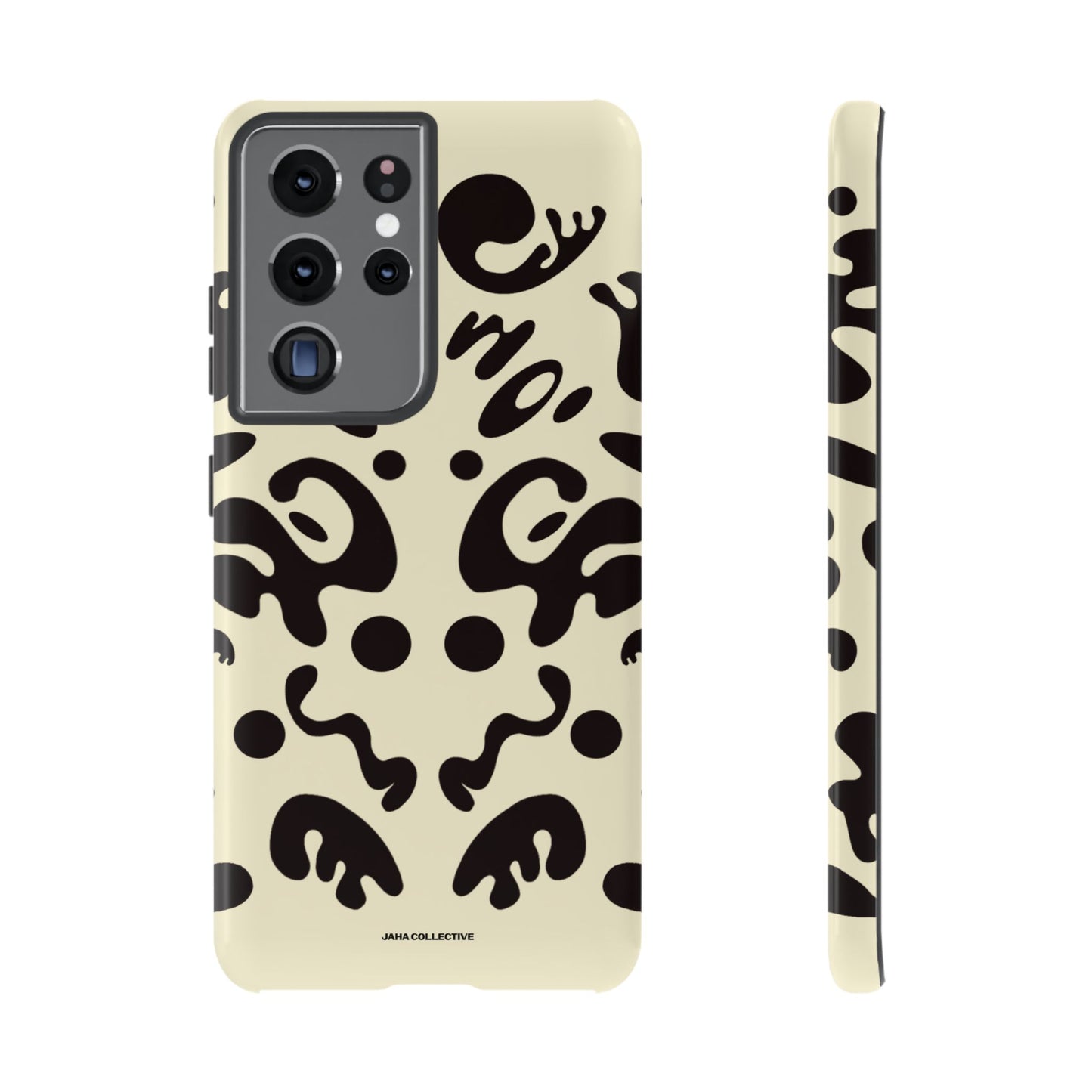 Mirror Work Tough Case (Samsung) - Blank Page White