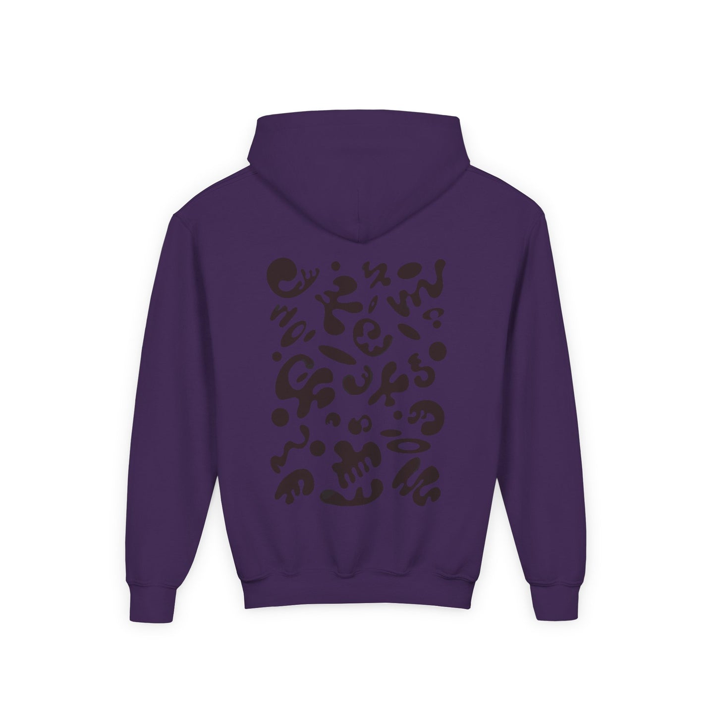 Bright Future Youth Heavy Blend Hooded Sweatshirt - Smoke Signal