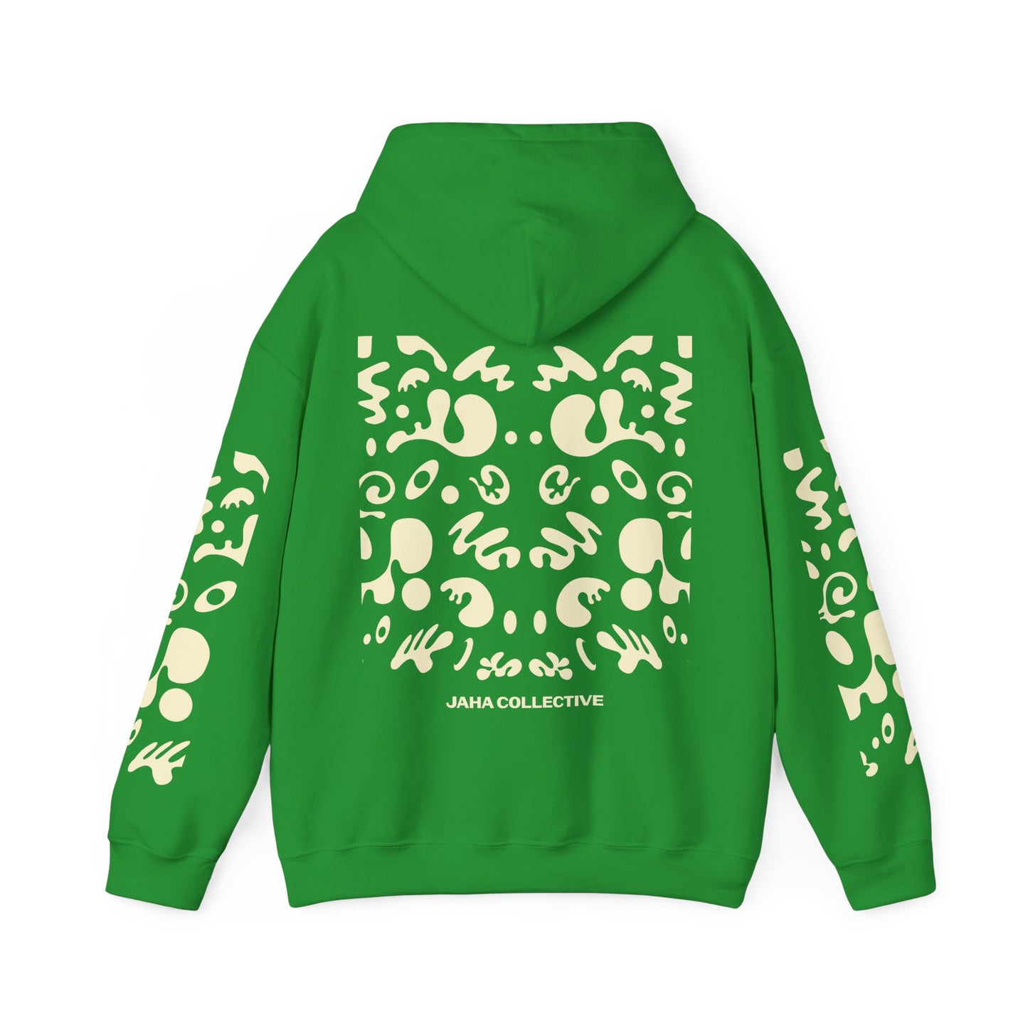 Mirror Work Unisex Heavy Blend™ Hooded Sweatshirt - Blank Page White Print