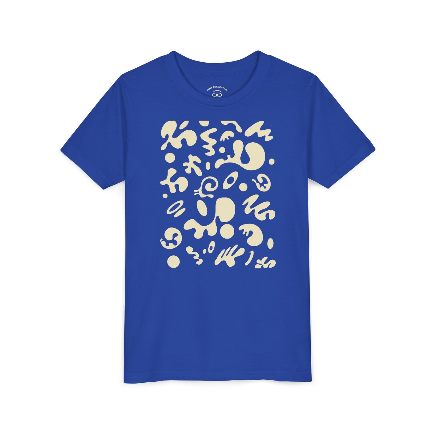 Bright Future Youth Jersey Short Sleeve Tee - Blank Page White