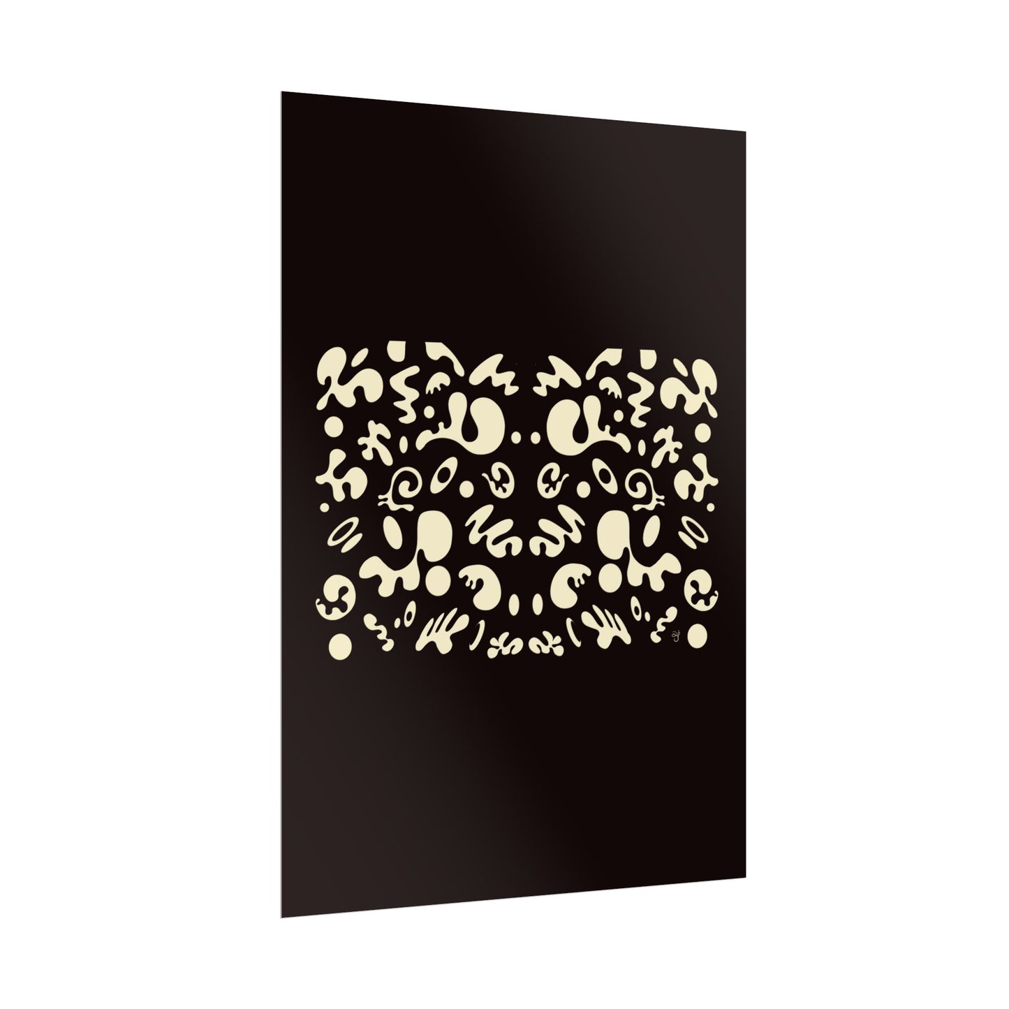 Mirror Work Rolled Poster (Portrait) - Smoke Signal