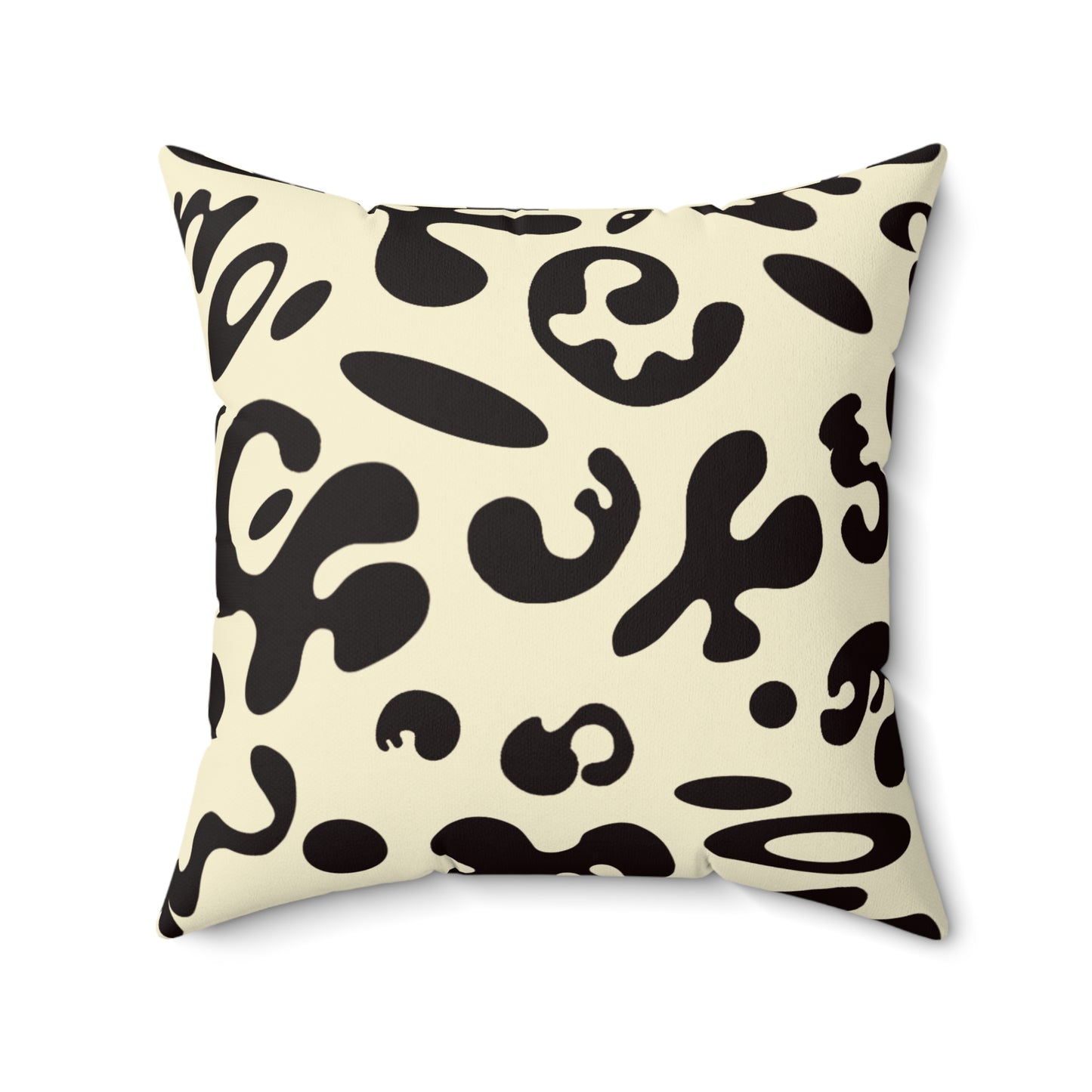 Pure Imagination All Over Print Basic Square Pillow - Blank Page White